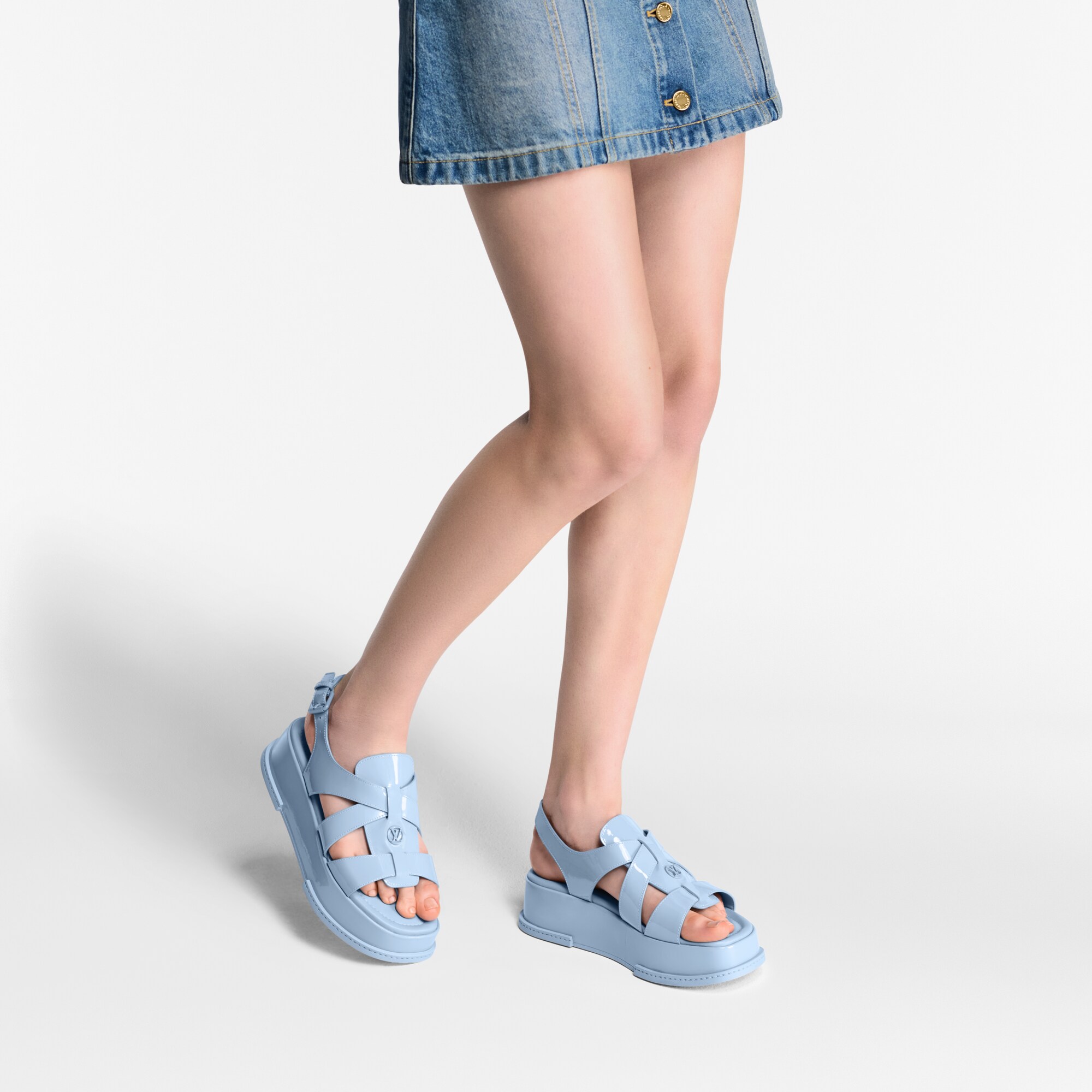 Maya Sandale mit Plateausohle  Damen Schuhe Sandalen und Espadrilles | LOUIS VUITTON (Zoom)