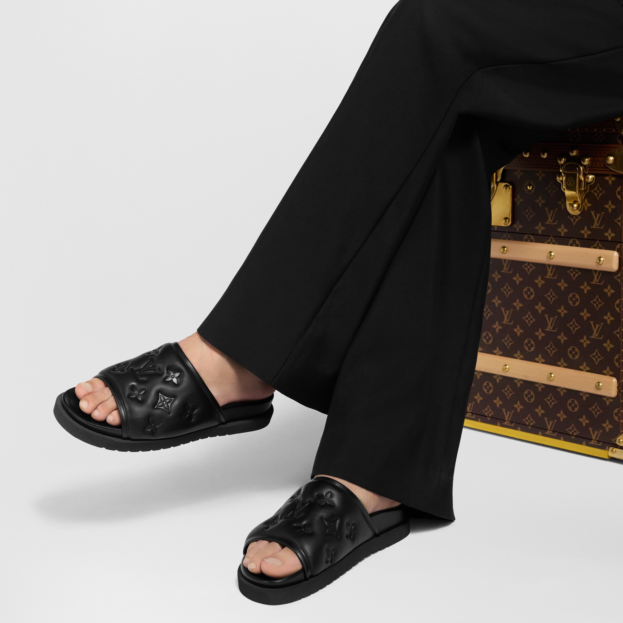 Miami Pantolette  Herren Schuhe Sandalen | LOUIS VUITTON (Zoom)