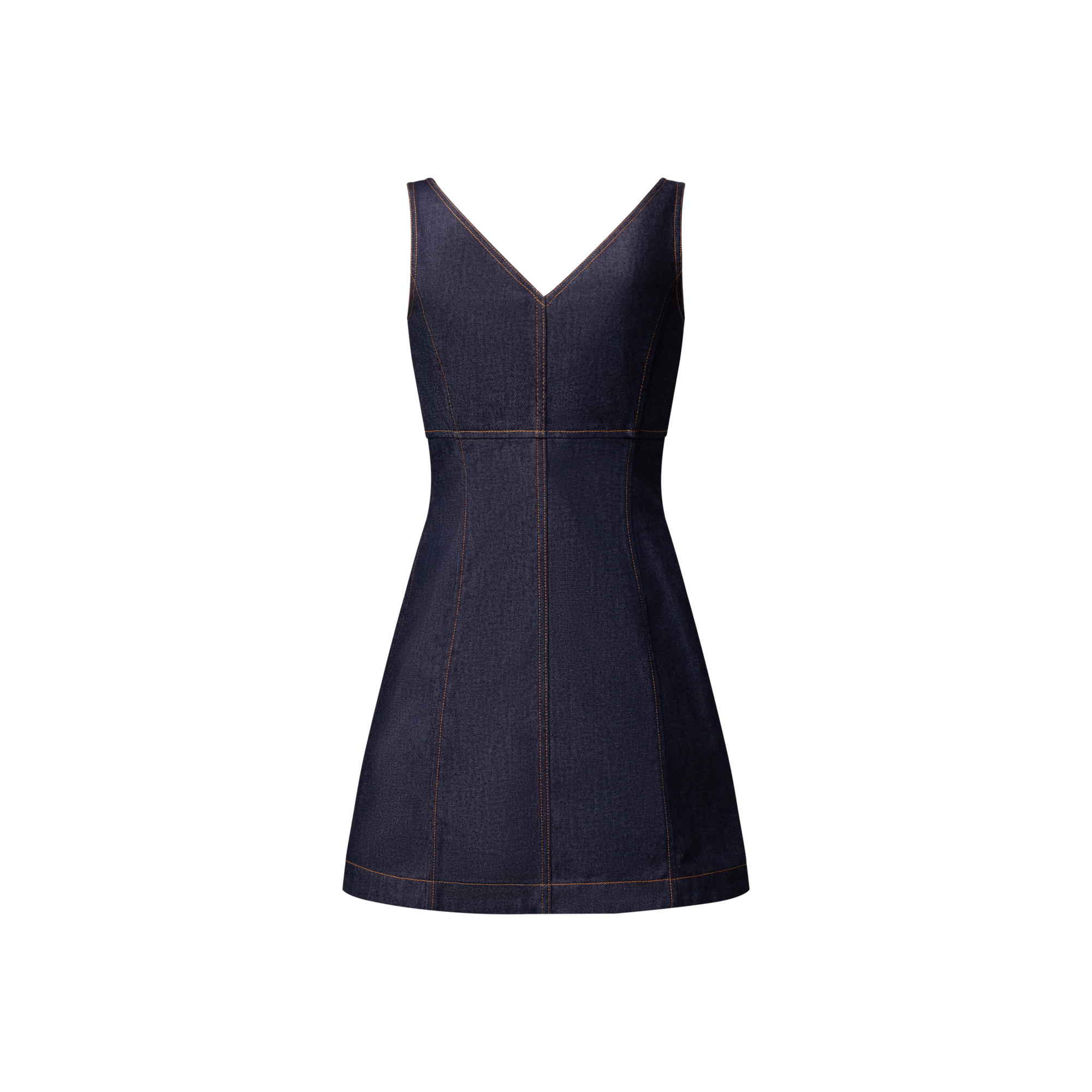 Minikleid aus Denim  Damen Ready to Wear Kleider | LOUIS VUITTON (Zoom)