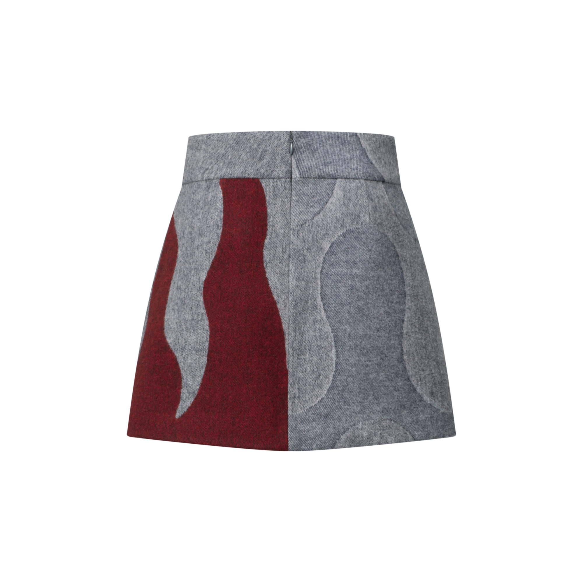 Minirock aus Jacquard mit Flammen-Motiv  Damen Ready to Wear Röcke und Shorts | LOUIS VUITTON (Zoom)