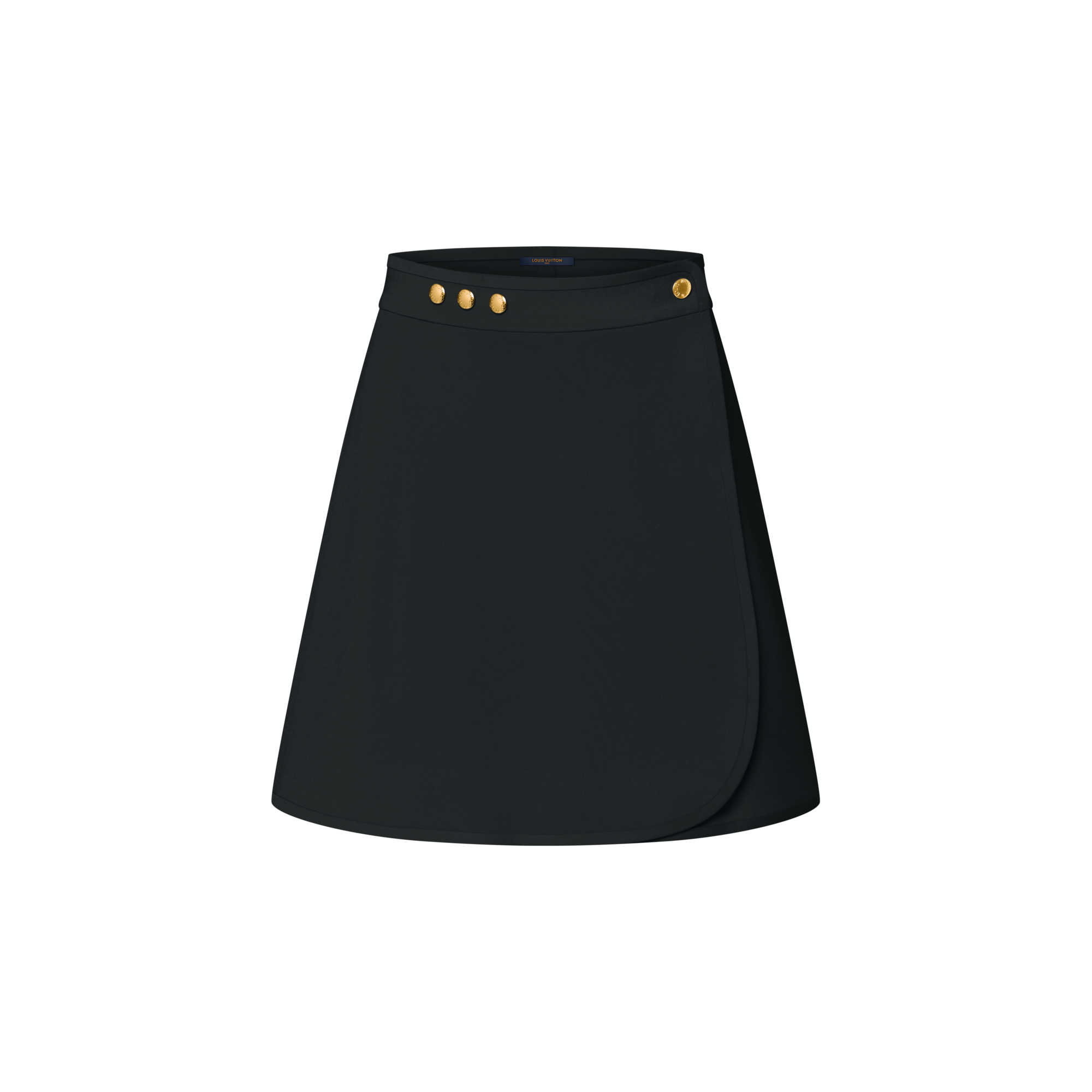 Minirock aus technischem Jersey mit Wickel-Design  Damen Ready to Wear Röcke und Shorts | LOUIS VUITTON (Zoom)