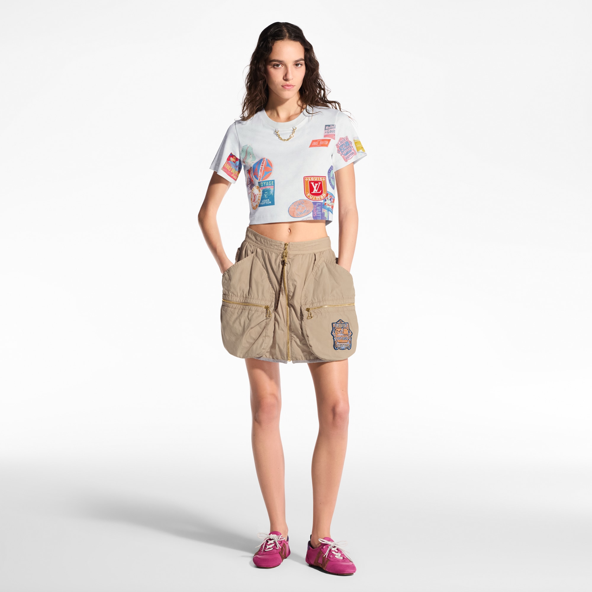 Minirock im Utility-Look mit Tasche  Damen Ready to Wear Röcke und Shorts | LOUIS VUITTON (Zoom)