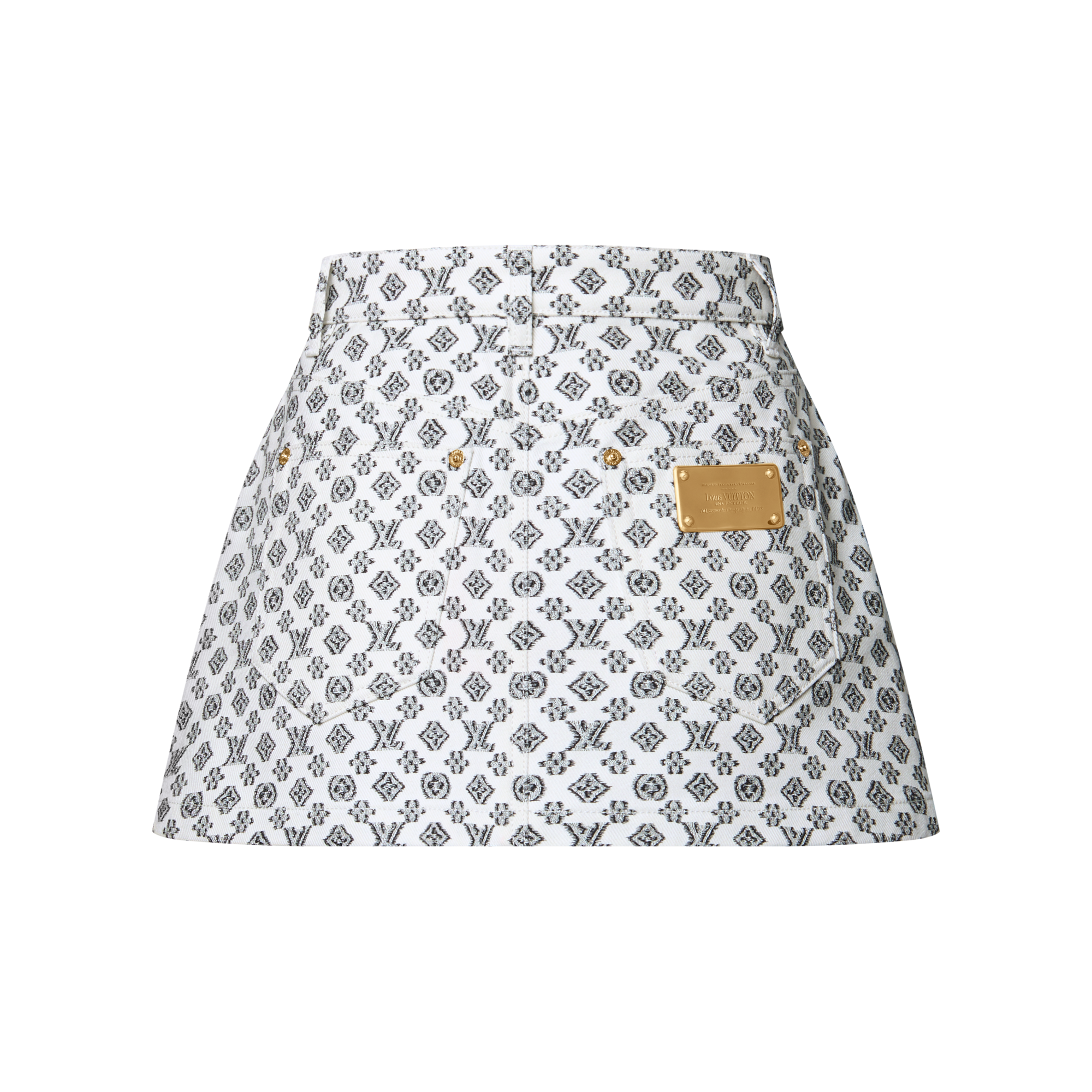 Minirock mit Blurry Monogram-Motiv  Damen Ready to Wear Röcke und Shorts | LOUIS VUITTON (Zoom)