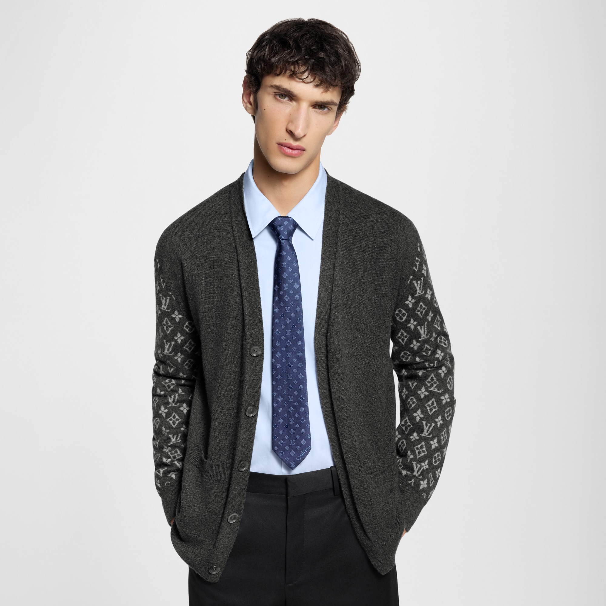 Monogram Blast Krawatte S00 Herren Accessoires Krawatten und Einstecktücher  | LOUIS VUITTON (Zoom)