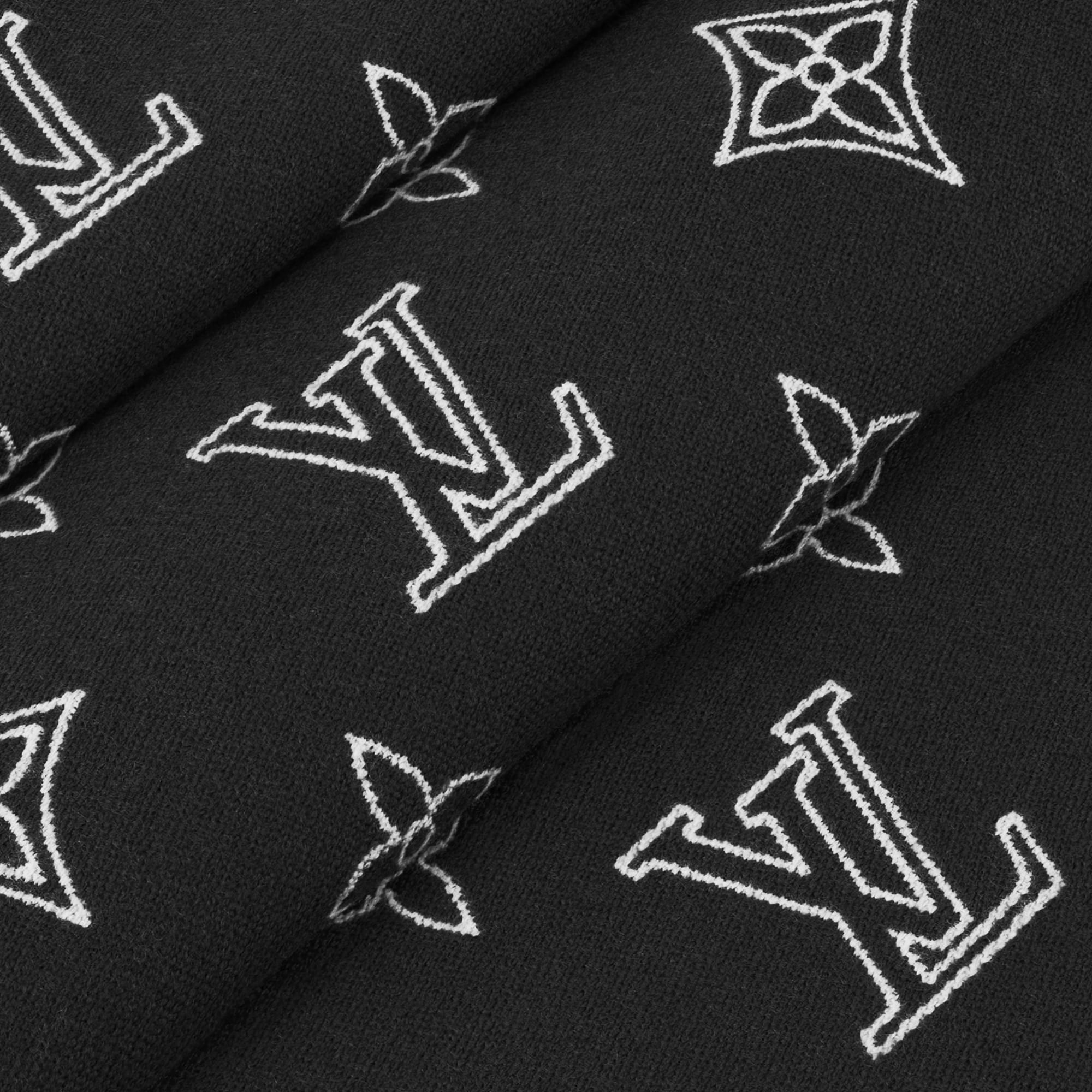 Monogram Blast Schal S00 Herren Accessoires Schals | LOUIS VUITTON (Zoom)