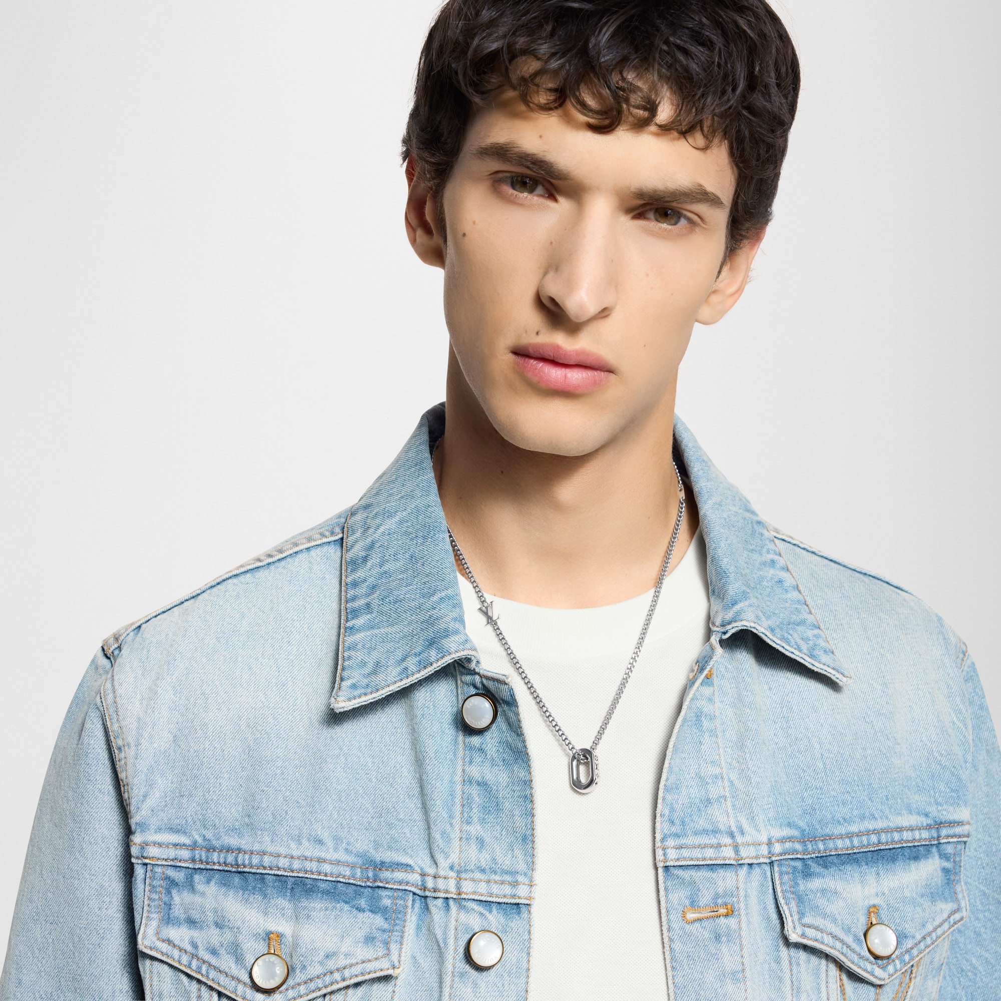 Monogram Chain Anhänger mit Halskette S00 Herren Modeschmuck Halsketten und Anhänger | LOUIS VUITTON (Zoom)