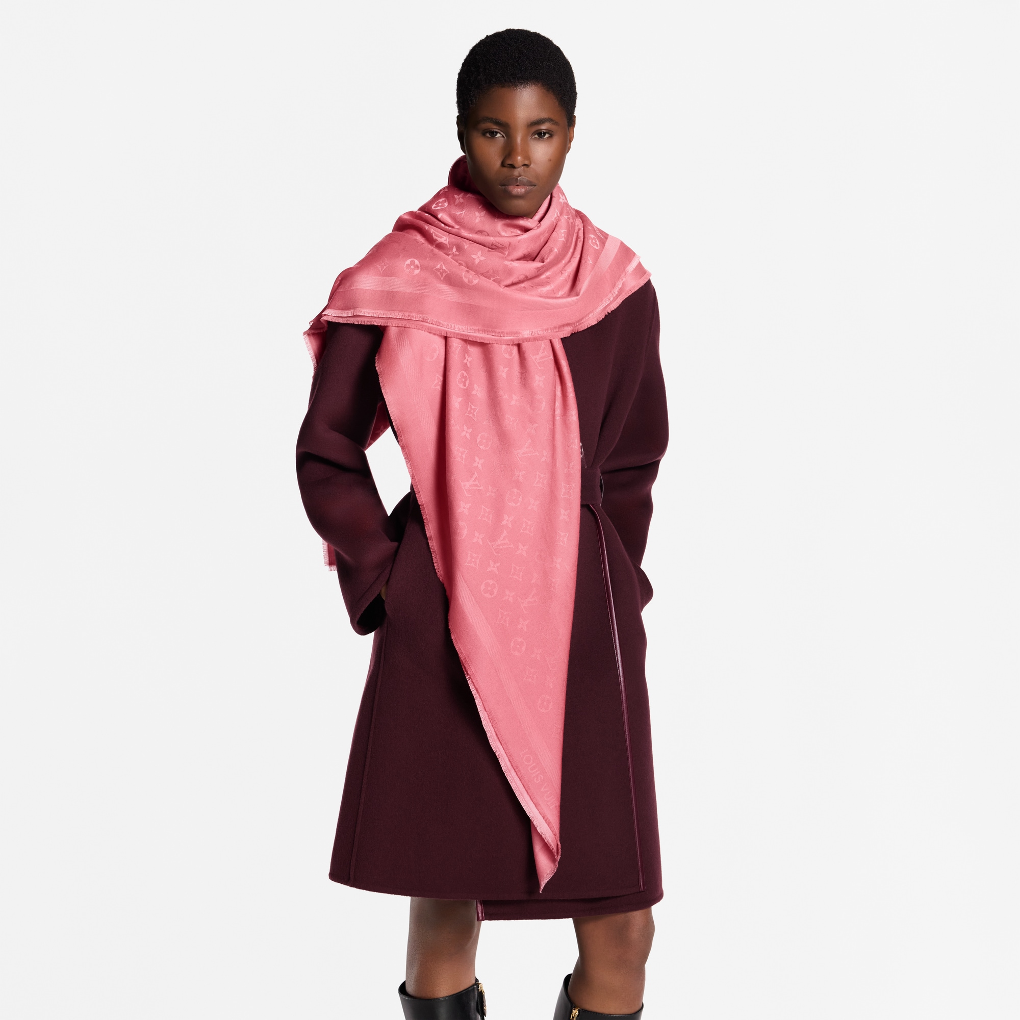 Monogram Classic Tuch S00 Damen Accessoires Tücher und Stolen | LOUIS VUITTON (Zoom)