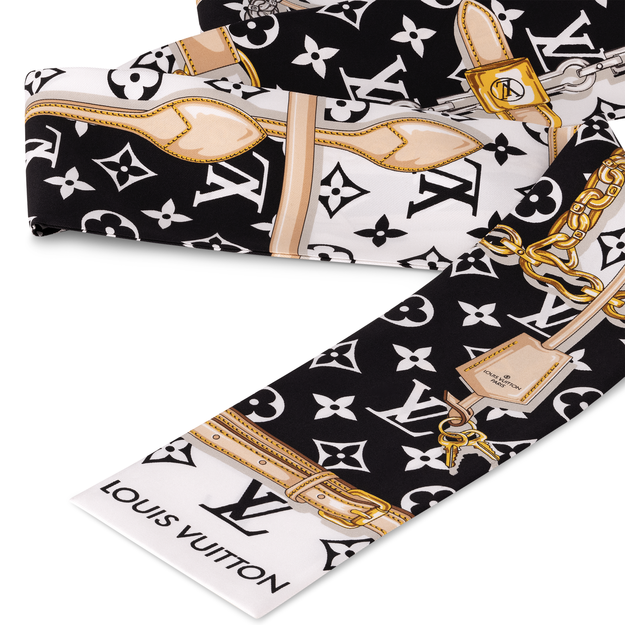 Monogram Confidential Bandeau S00 Damen Accessoires Seidentücher und Bandeaus | LOUIS VUITTON (Zoom)