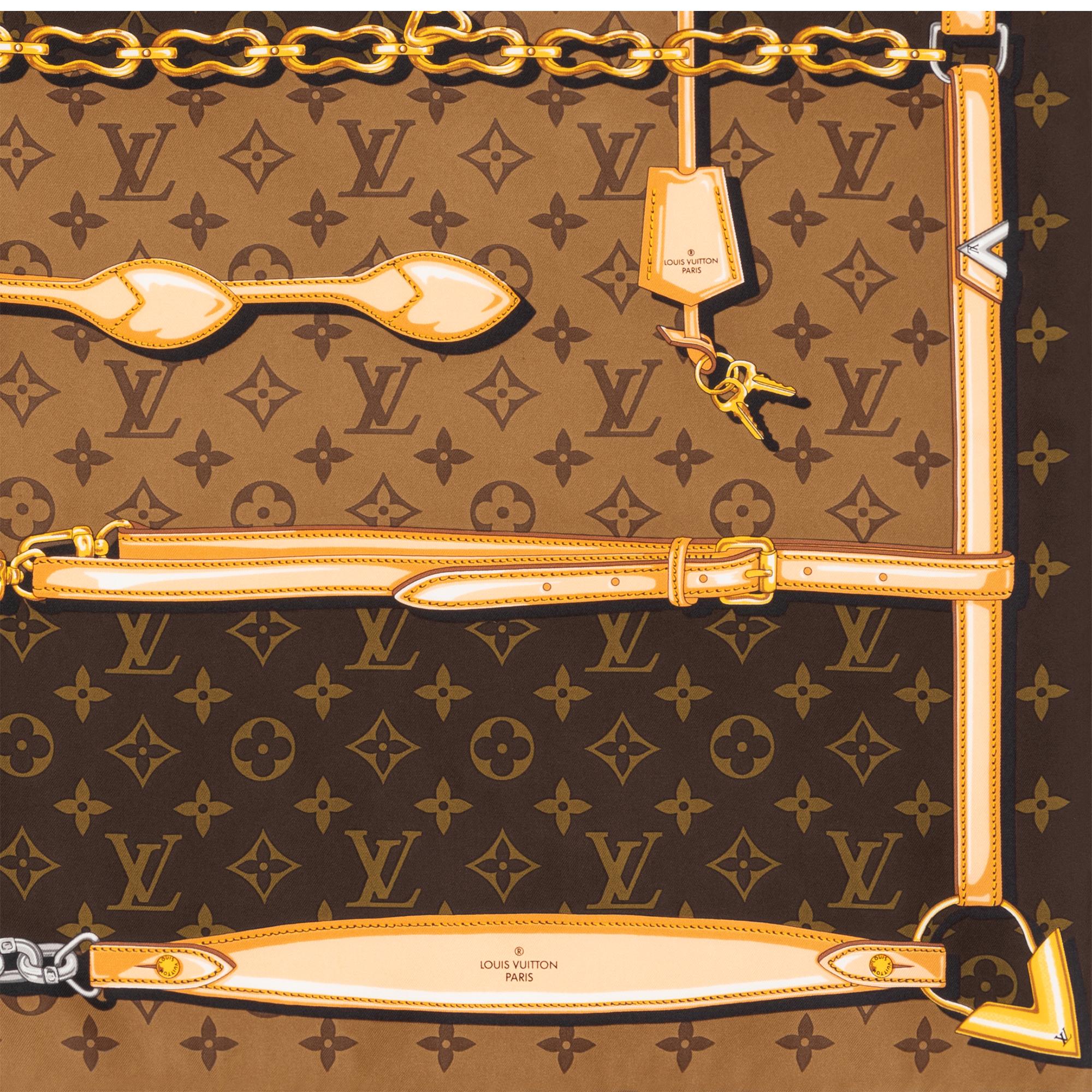 Monogram Confidential Carré 90 S00 - Accessoires M78666 | LOUIS 