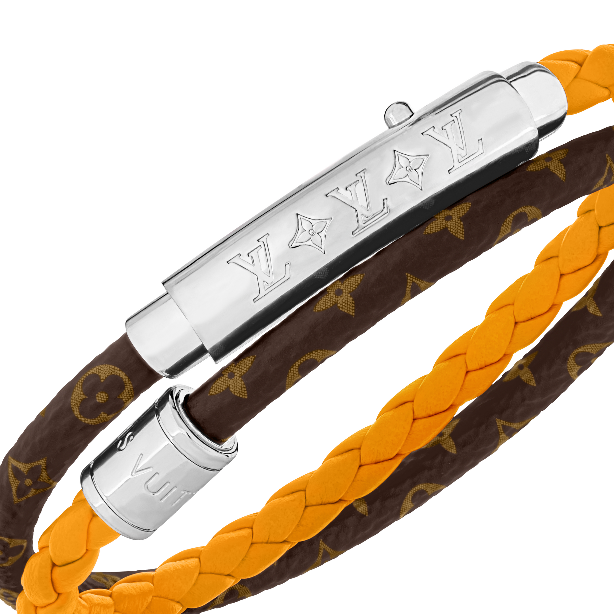 Monogram Double Spin Armband Monogram Canvas Herren Modeschmuck Armbänder | LOUIS VUITTON (Zoom)