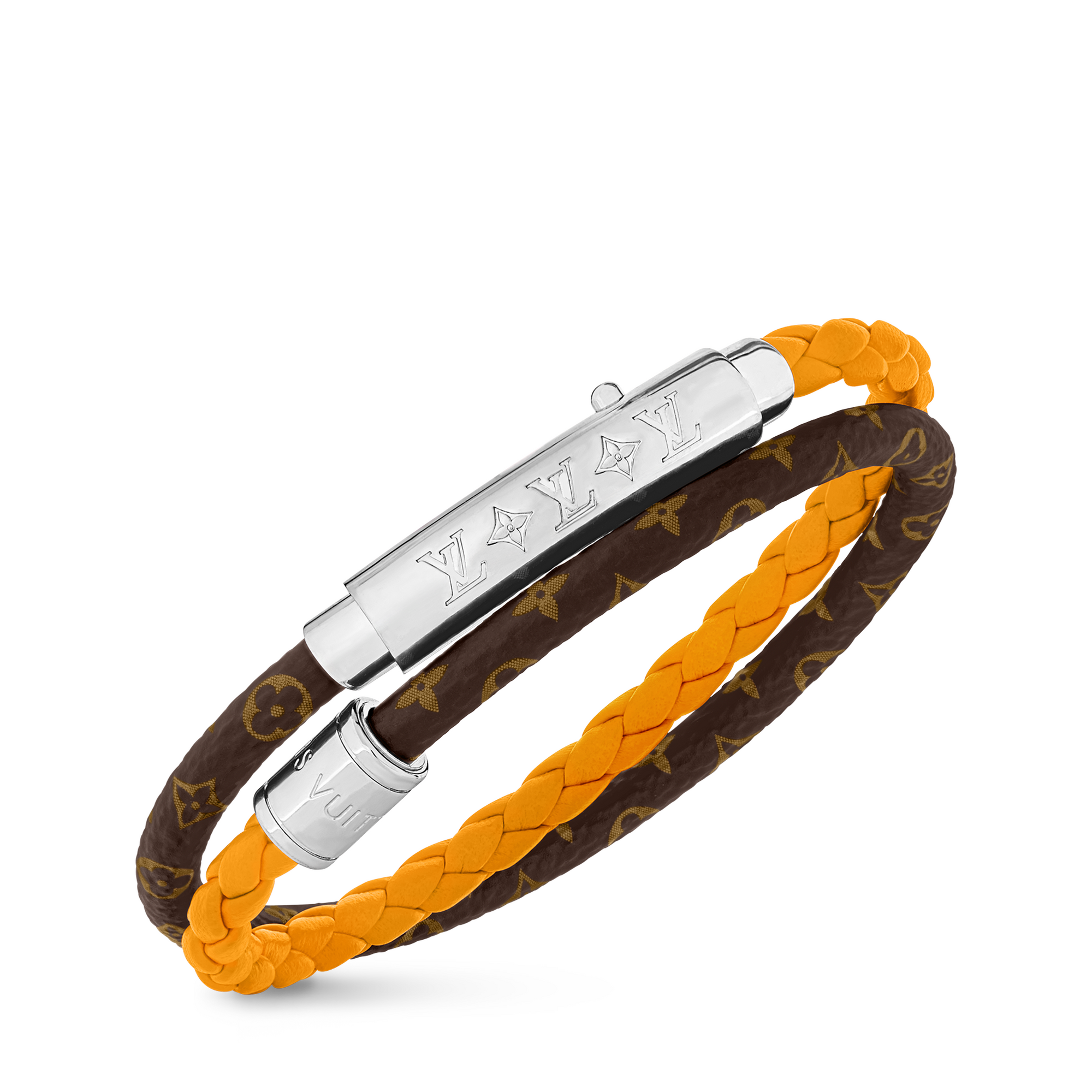 Monogram Double Spin Armband Monogram Canvas Herren Modeschmuck Armbänder | LOUIS VUITTON (Zoom)