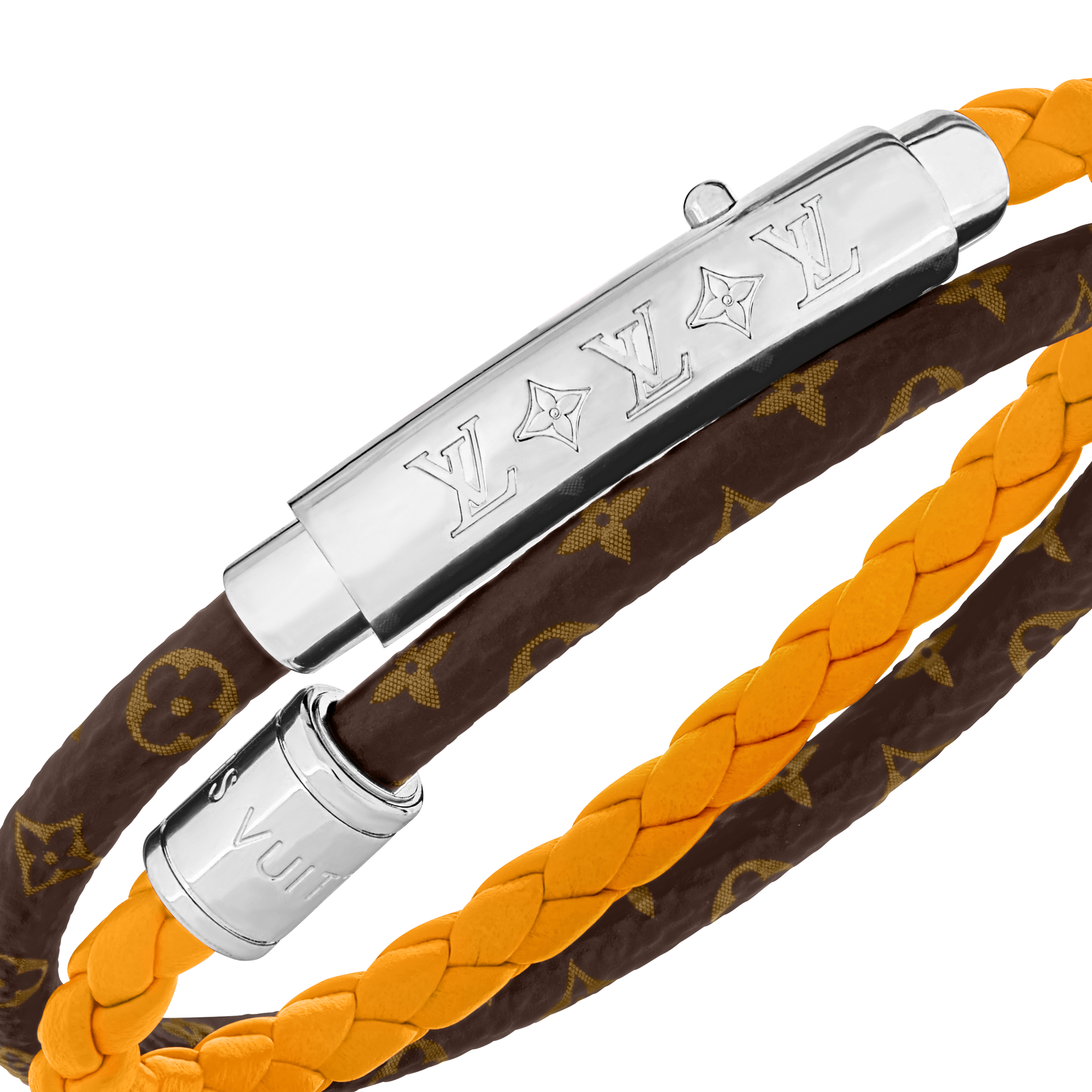 Monogram Double Spin Armband Monogram Canvas Herren Modeschmuck Armbänder | LOUIS VUITTON (Zoom)
