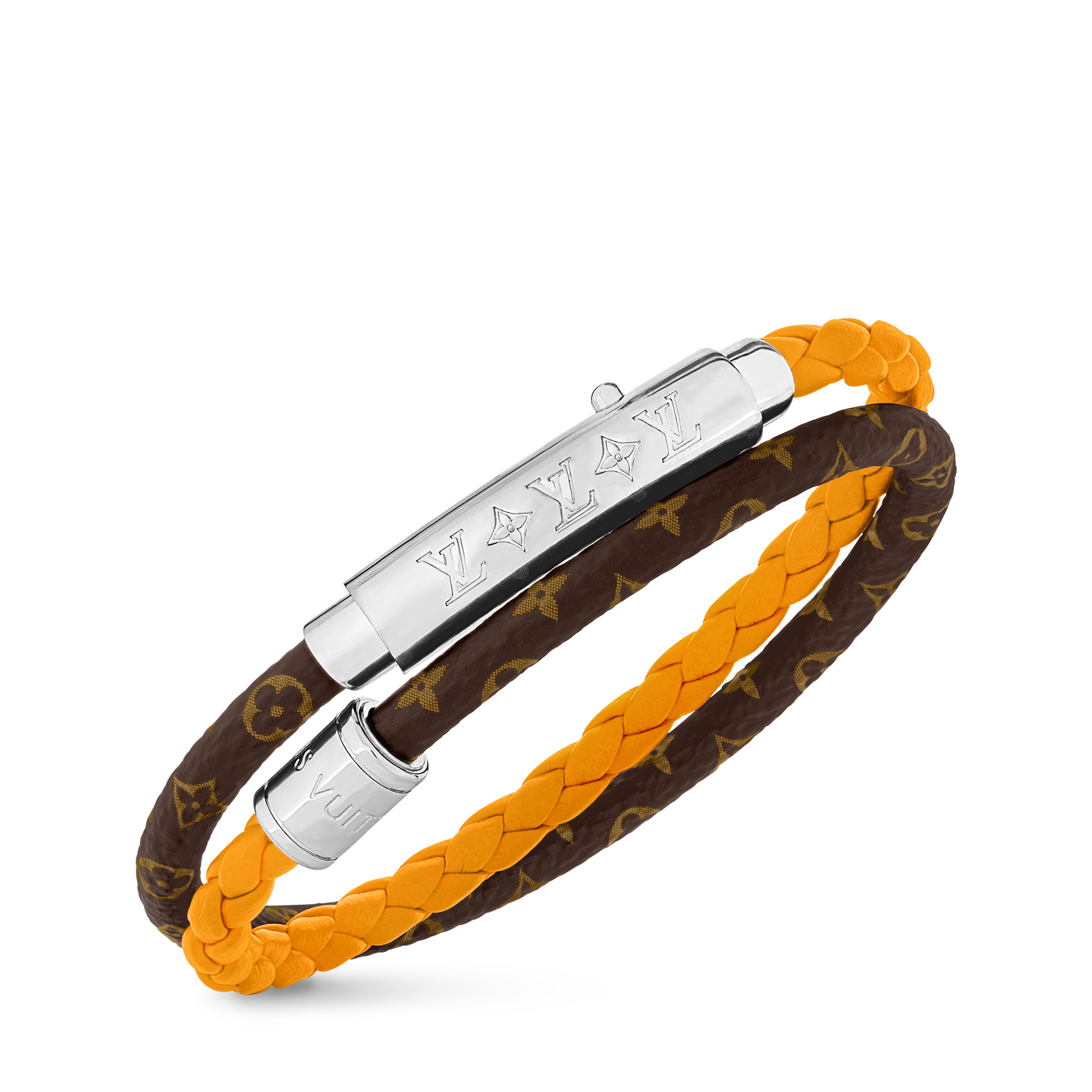 Monogram Double Spin Armband Monogram Canvas Herren Modeschmuck Armbänder | LOUIS VUITTON (Zoom)