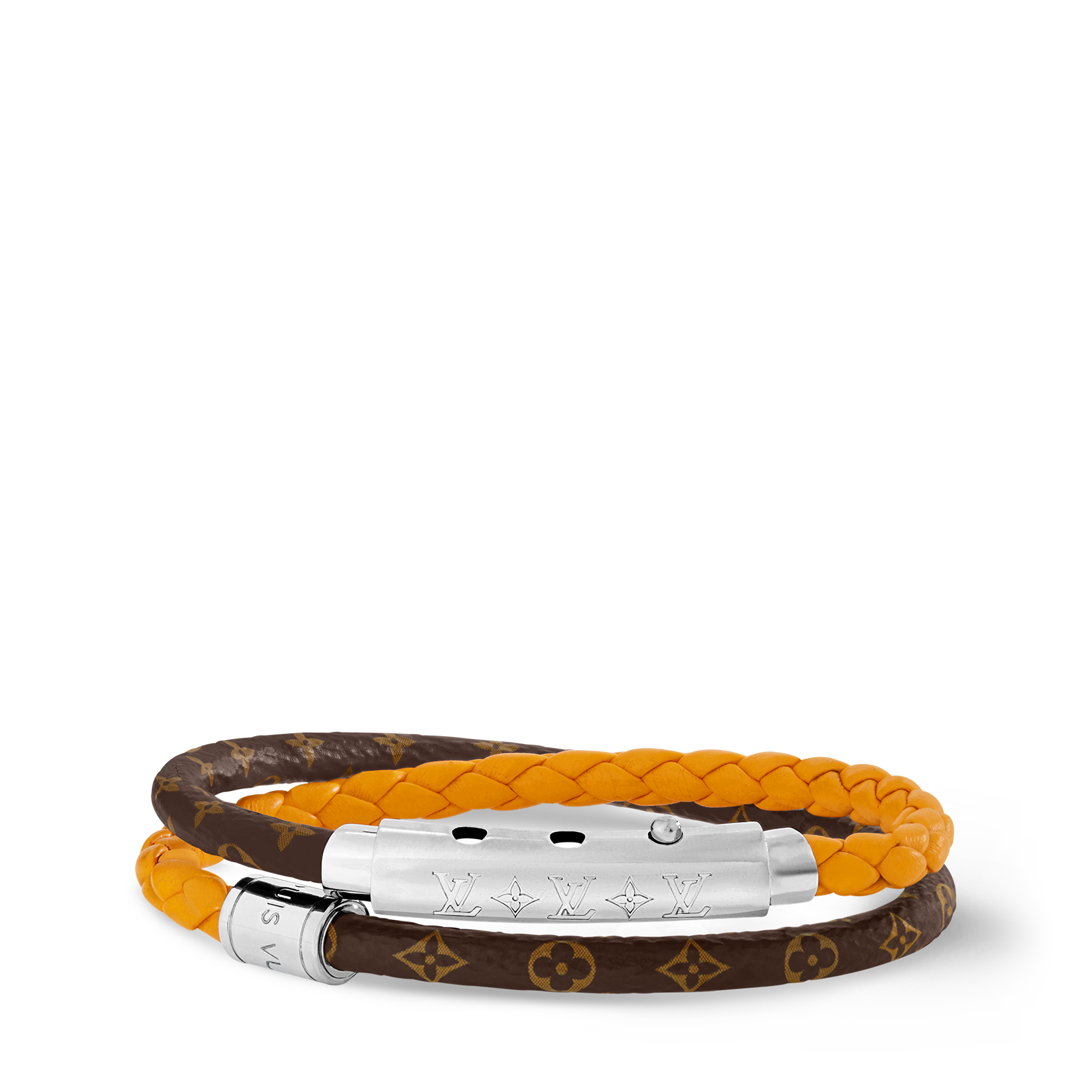 Monogram Double Spin Armband Monogram Canvas Herren Modeschmuck Armbänder | LOUIS VUITTON (Zoom)