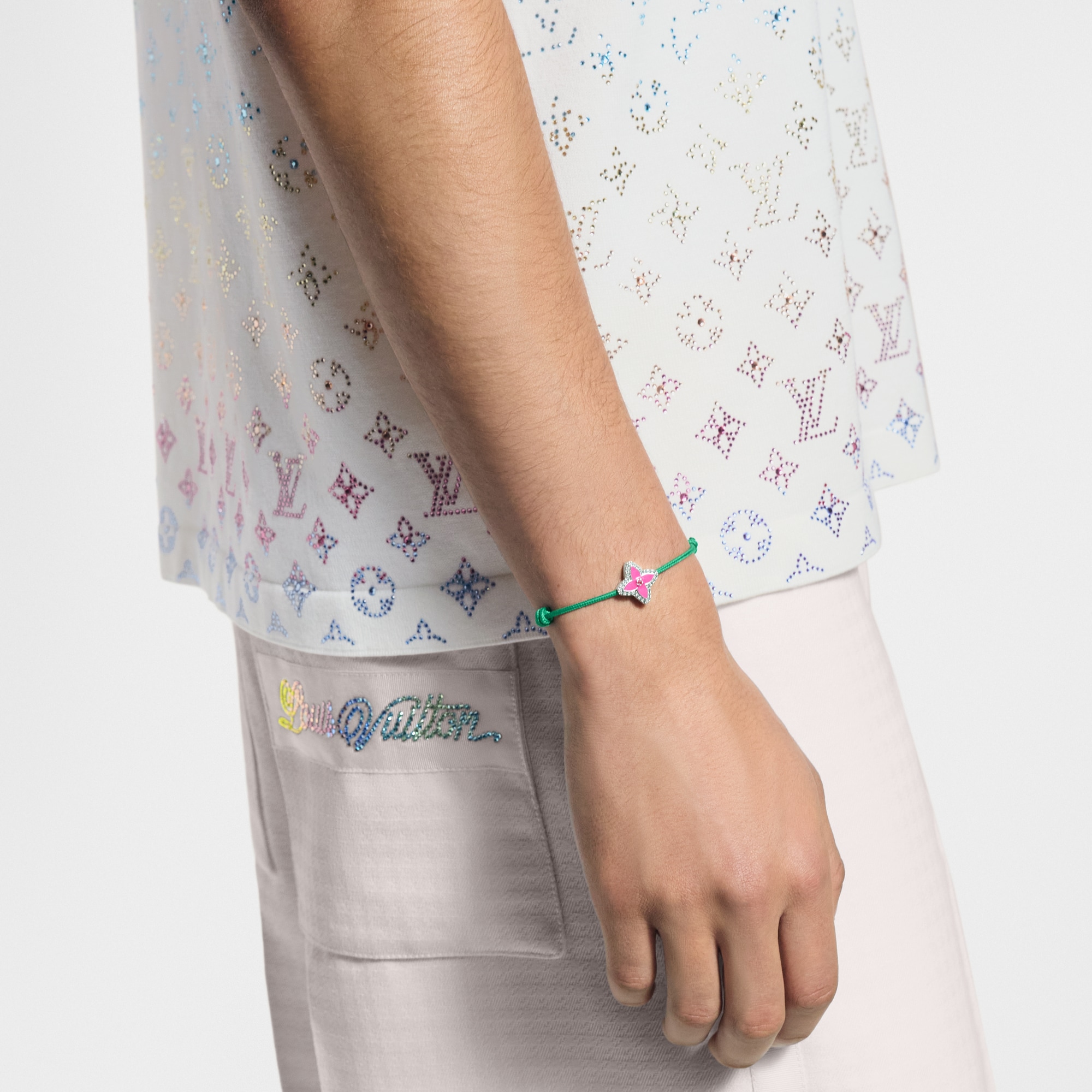 Monogram Flower Stesia Armband S00 Herren Modeschmuck Armbänder | LOUIS VUITTON (Zoom)