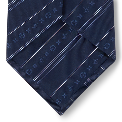 Monogram Flowstripes Krawatte other view