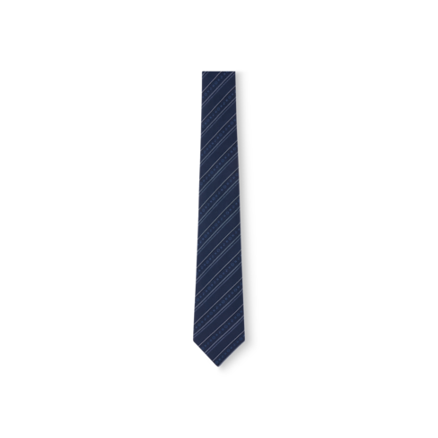 Monogram Flowstripes Krawatte front view