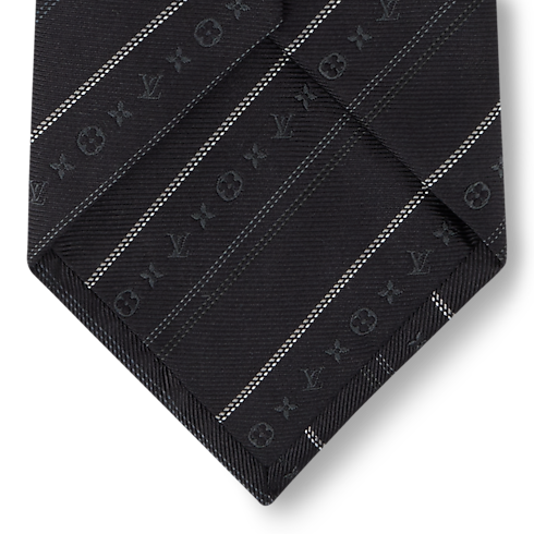 Monogram Flowstripes Krawatte other view