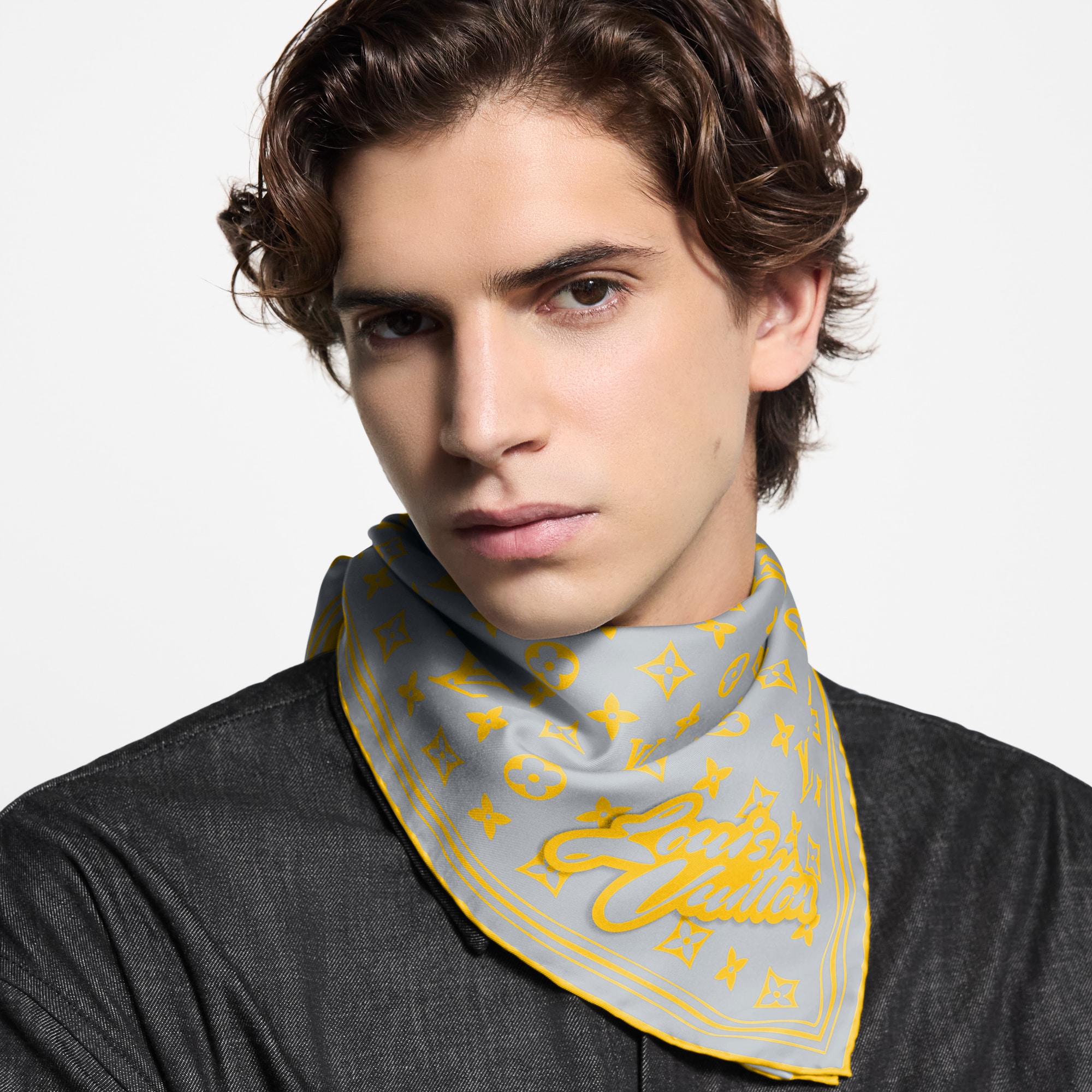 Monogram Glow Bandana S00 Herren Accessoires Seidentücher und Bandanas | LOUIS VUITTON (Zoom)
