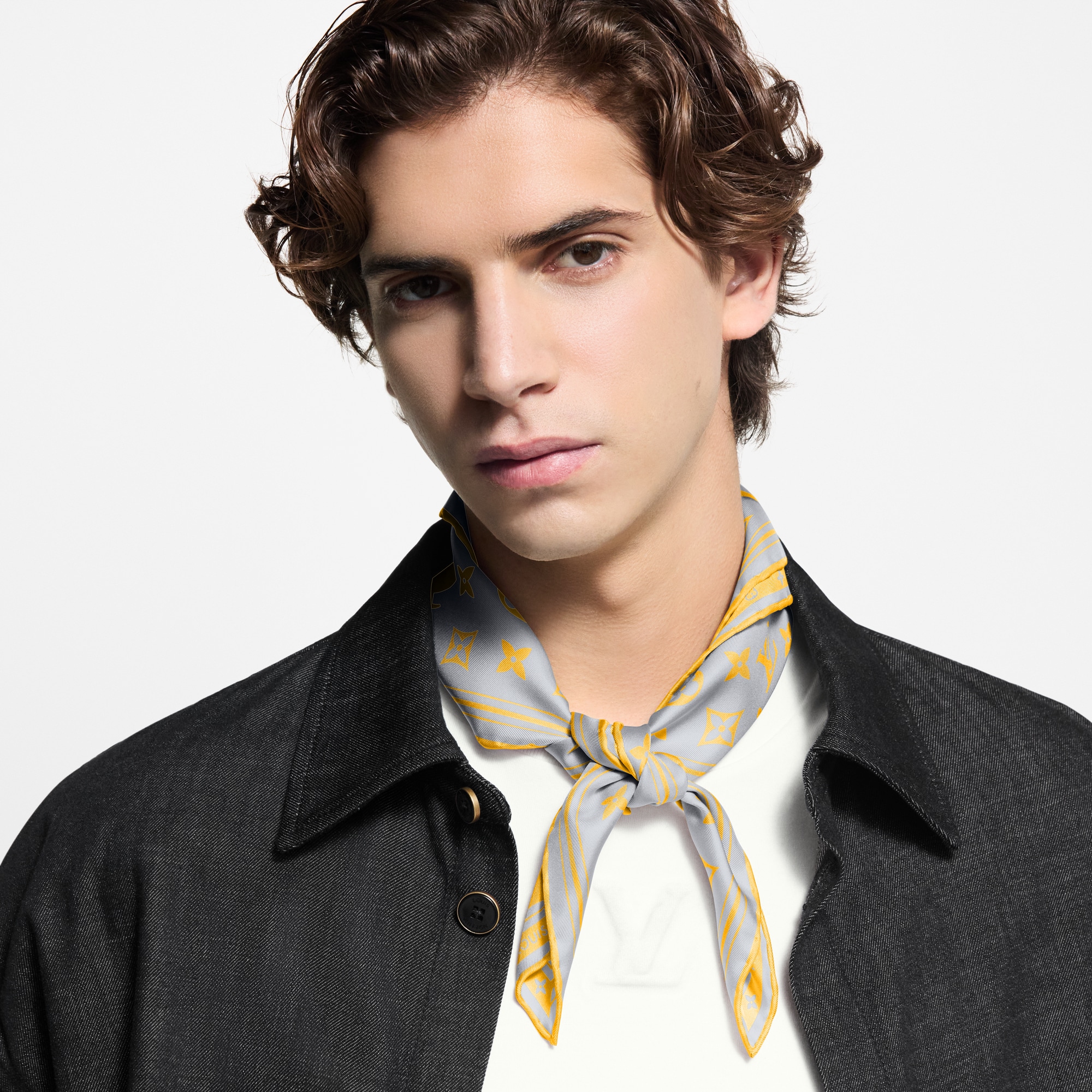 Monogram Glow Bandana S00 Herren Accessoires Seidentücher und Bandanas | LOUIS VUITTON (Zoom)