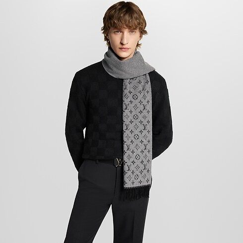 Monogram Gradient Schal S00 Geschenkideen Valentinstagsgeschenke für Herren } | LOUIS VUITTON (Zoom)