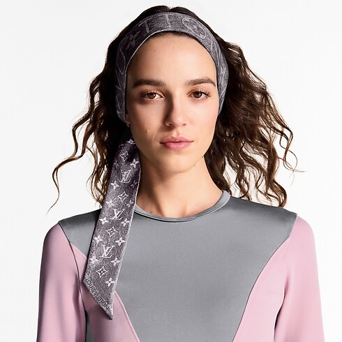 Monogram Infinity Denim BB Bandeau S00 Damen Accessoires Seidentücher und Bandeaus | LOUIS VUITTON (Zoom)