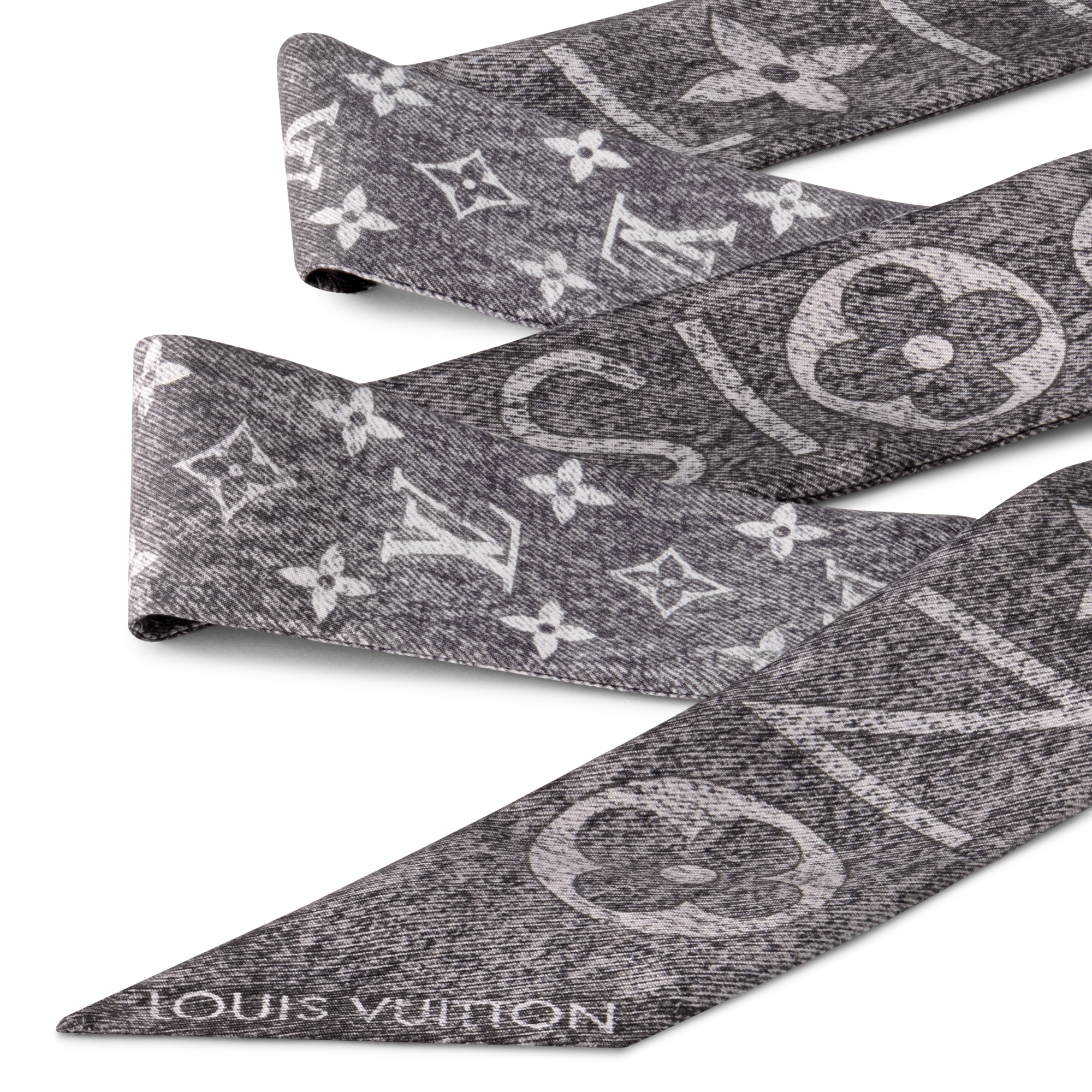 Monogram Infinity Denim BB Bandeau S00 Damen Accessoires Seidentücher und Bandeaus | LOUIS VUITTON (Zoom)