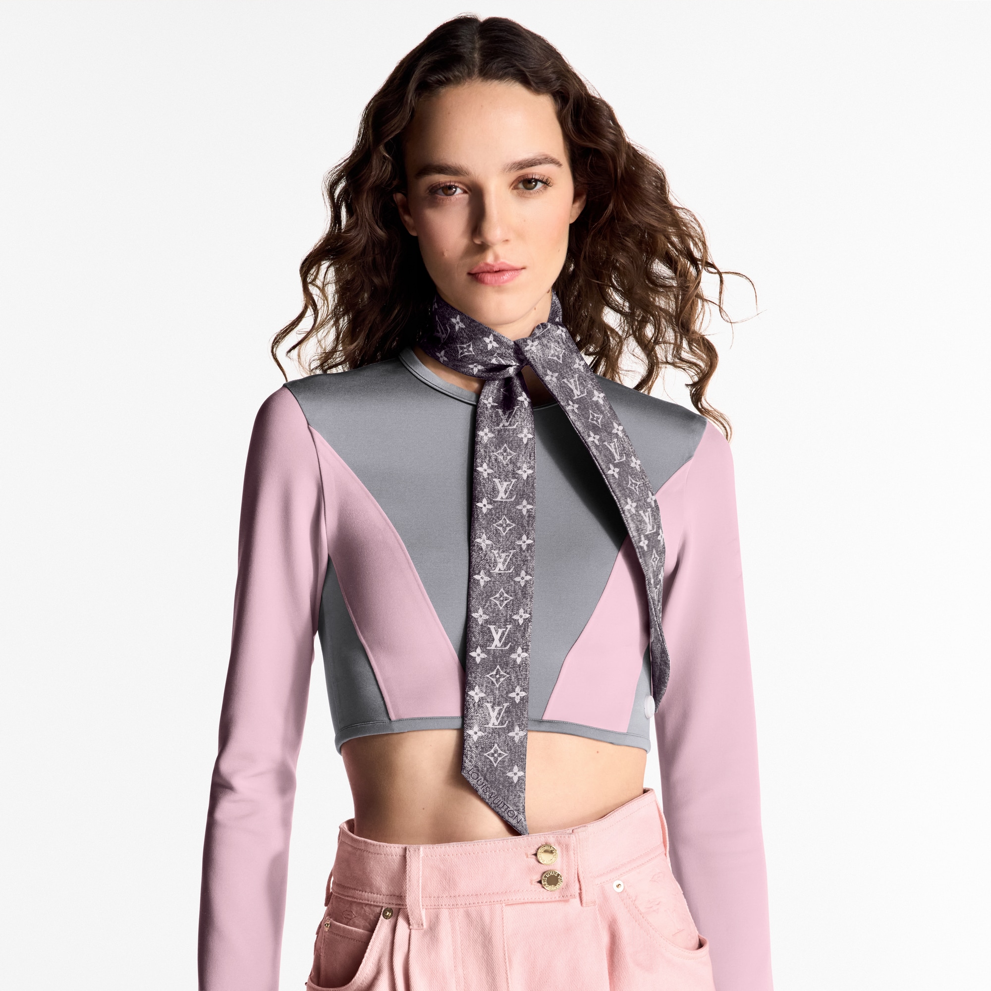 Monogram Infinity Denim BB Bandeau S00 Damen Accessoires Seidentücher und Bandeaus | LOUIS VUITTON (Zoom)