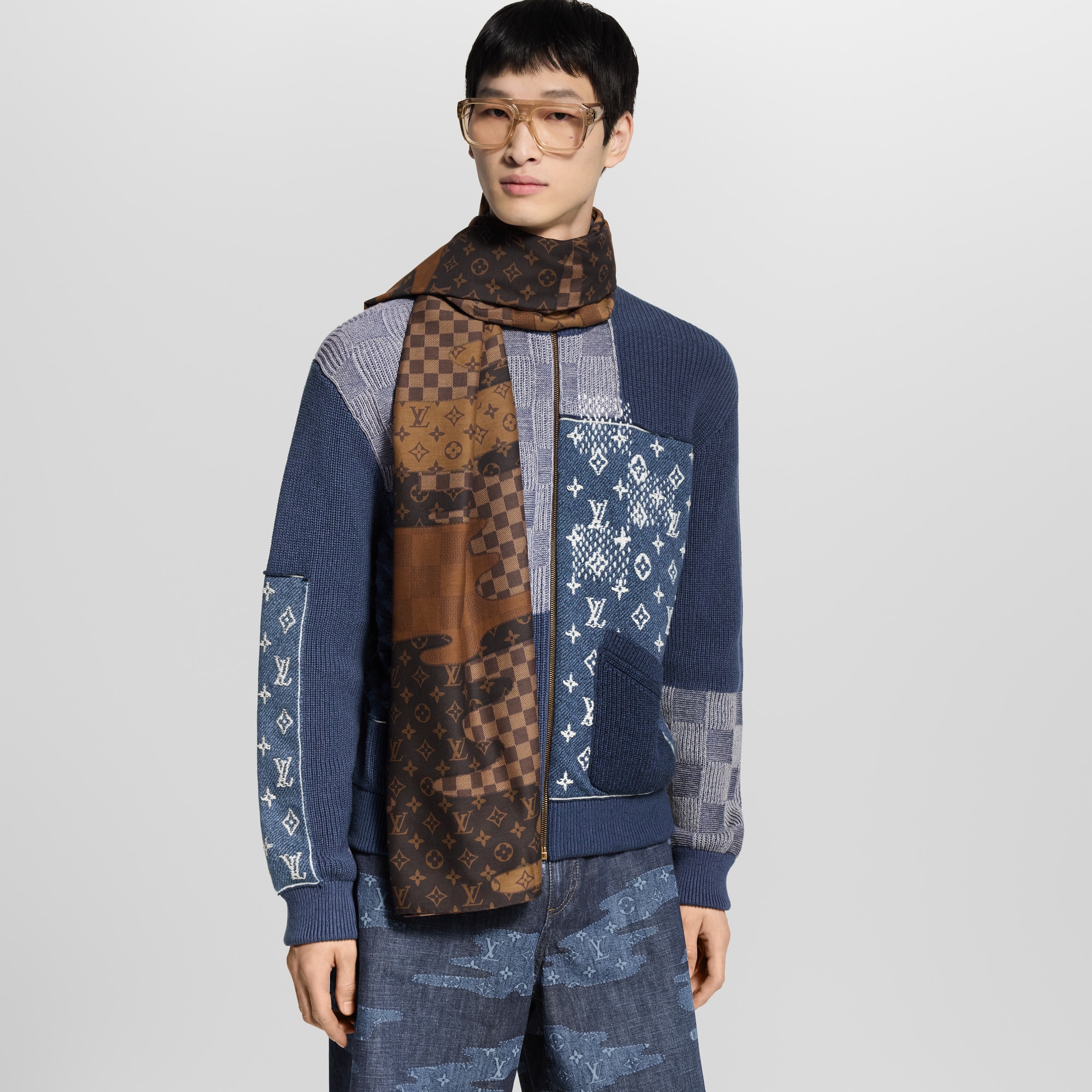 Monogram Landscape Stola S00 Herren Accessoires Schals | LOUIS VUITTON (Zoom)