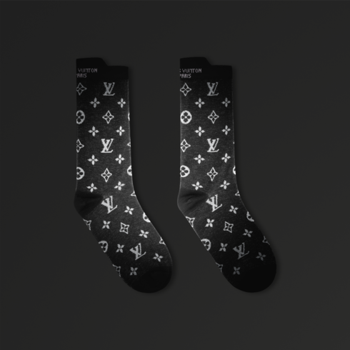 Monogram Reflective Socken S00 Herren Accessoires Hüte, Mützen und Handschuhe | LOUIS VUITTON