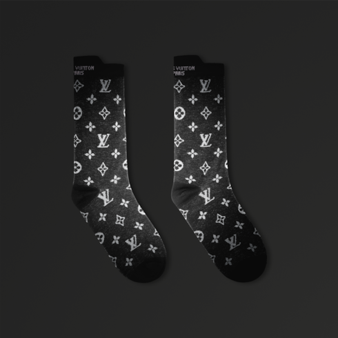 Monogram Reflective Socken S00 Herren Accessoires Hüte, Mützen und Handschuhe | LOUIS VUITTON