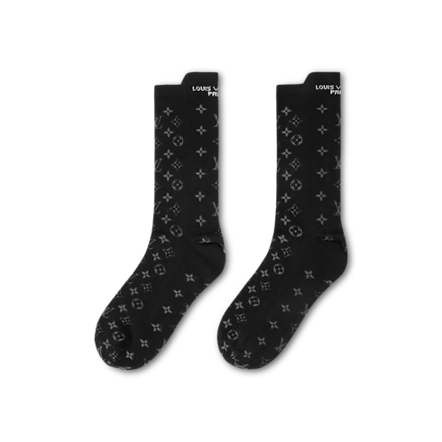 Monogram Reporter Socken back view