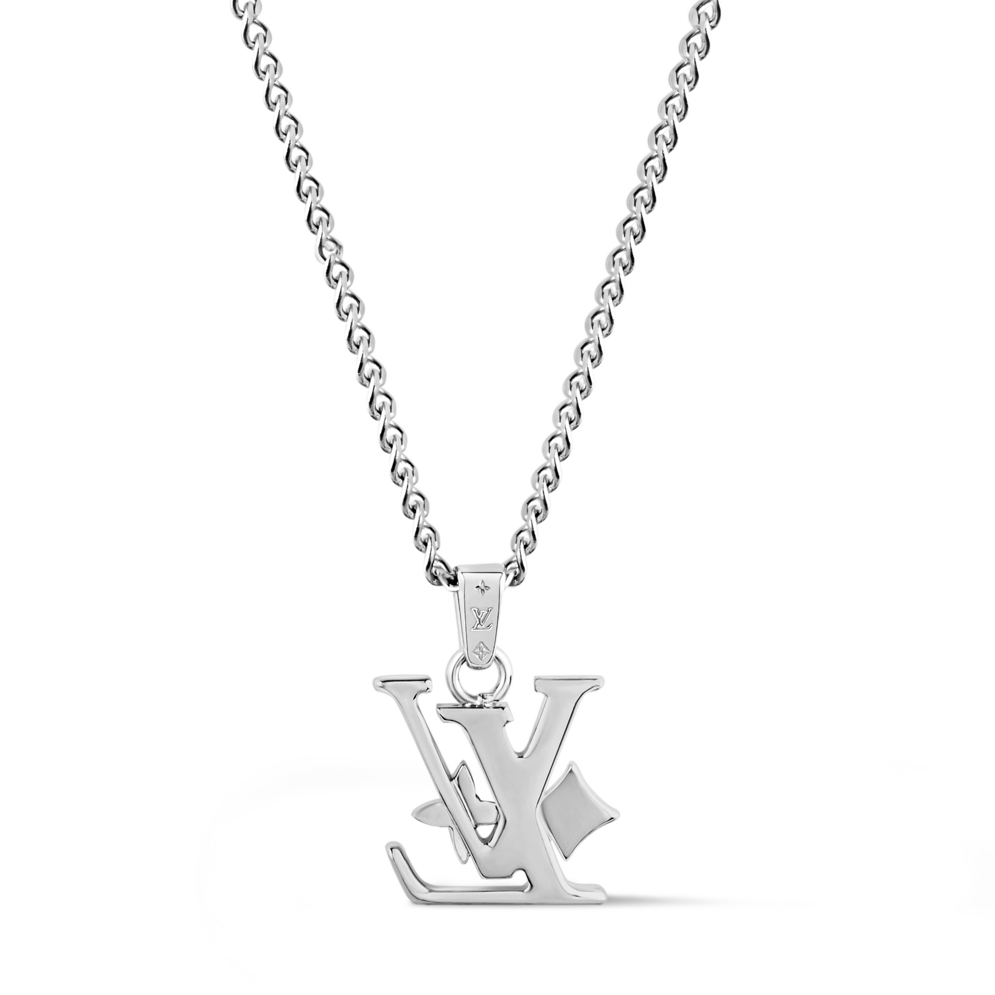 Monogram Row Anhänger an einer Halskette S00 Herren Modeschmuck Halsketten und Anhänger | LOUIS VUITTON (Zoom)