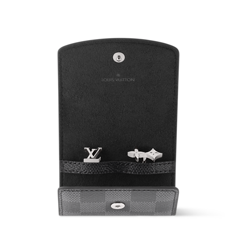 Monogram Row Manschettenknöpfe S00 Herren Modeschmuck Alle Modeschmuckstücke | LOUIS VUITTON (Zoom)