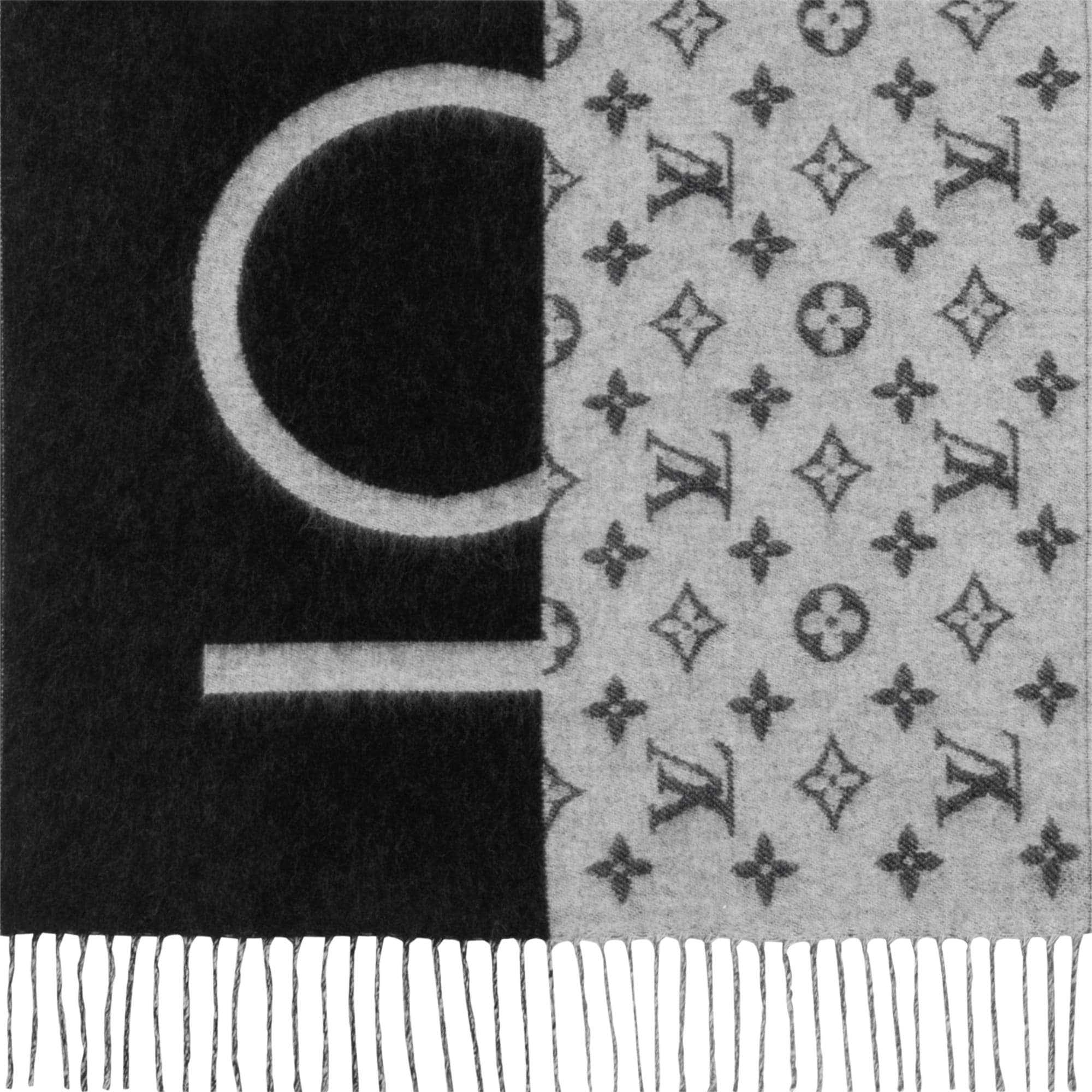 Monogram Split Schal S00 Herren Accessoires Schals | LOUIS VUITTON (Zoom)