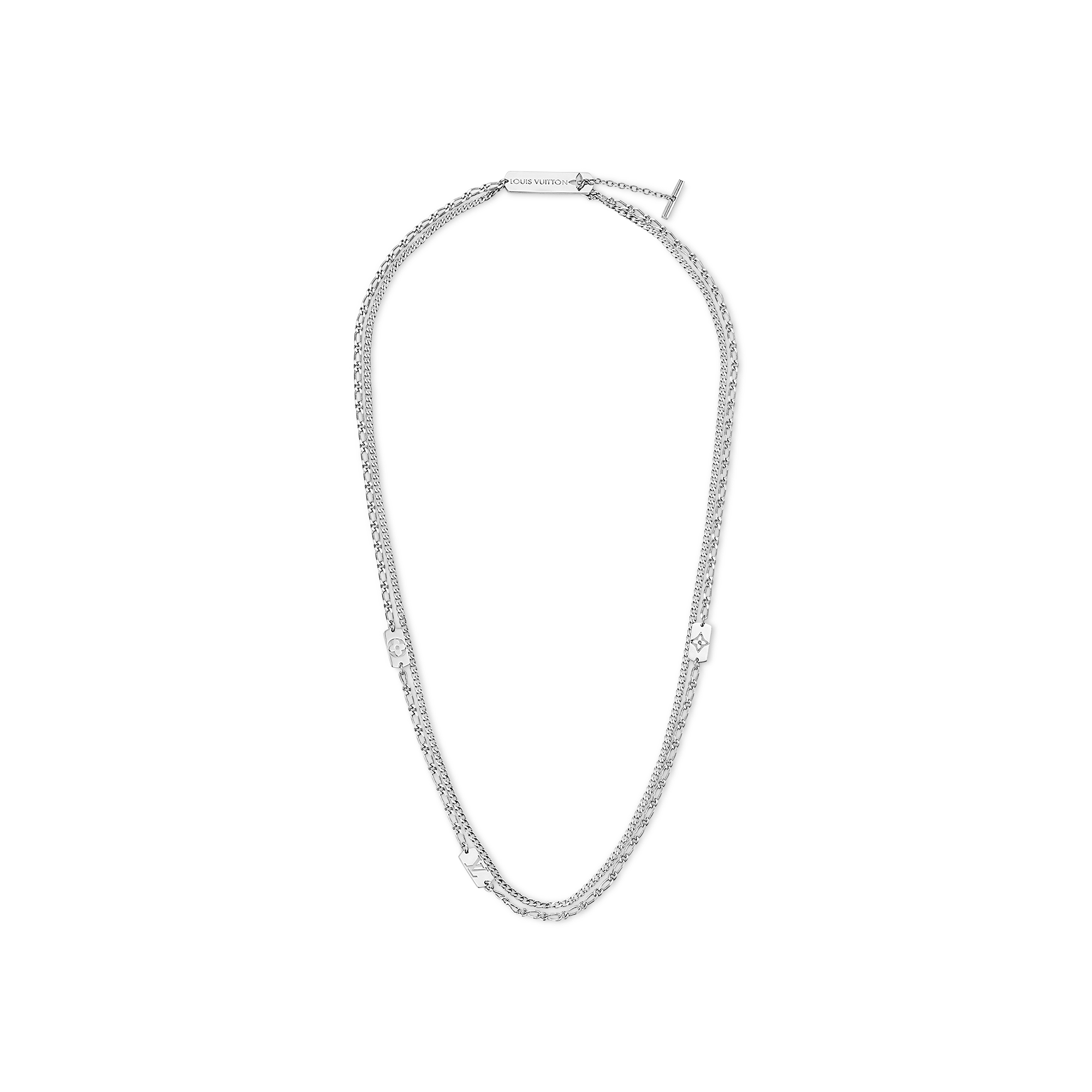 Monogram Stack Halskette S00 - Modeschmuck | LOUIS VUITTON 