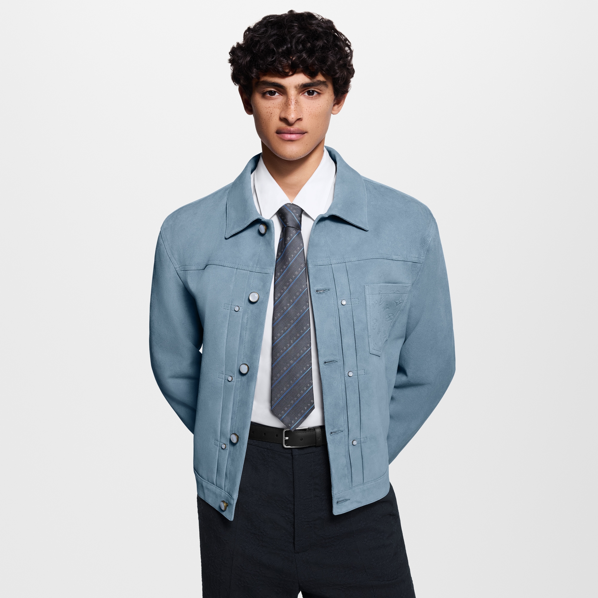 Monogram Stripes Krawatte S00 Herren Accessoires Krawatten und Einstecktücher  | LOUIS VUITTON (Zoom)