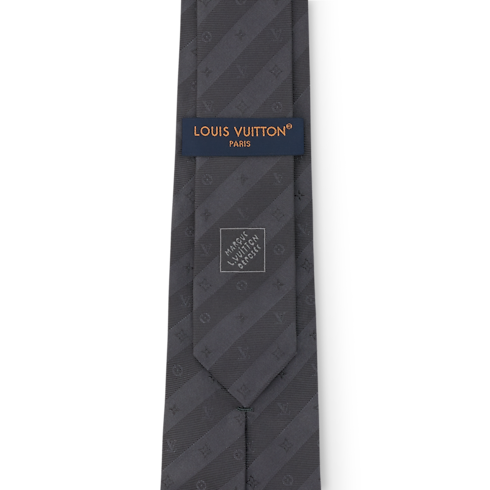 Monogram Stripy Krawatte S00 Herren Accessoires Krawatten und Einstecktücher | LOUIS VUITTON (Zoom)