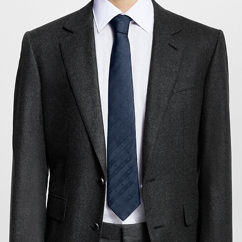 Monogram Stripy Krawatte S00 Herren Accessoires Krawatten und Einstecktücher | LOUIS VUITTON (Zoom)