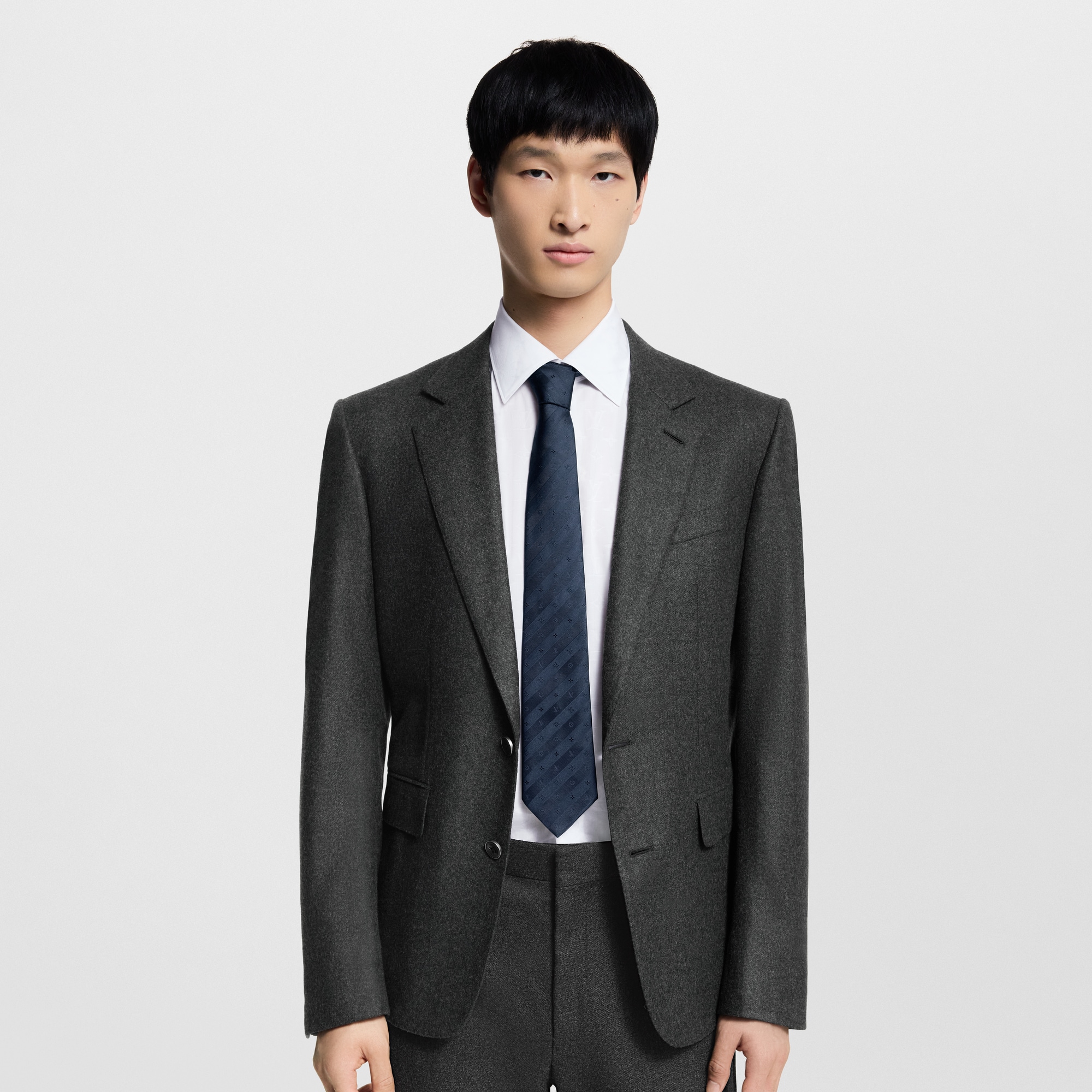 Monogram Stripy Krawatte S00 Herren Accessoires Krawatten und Einstecktücher  | LOUIS VUITTON (Zoom)