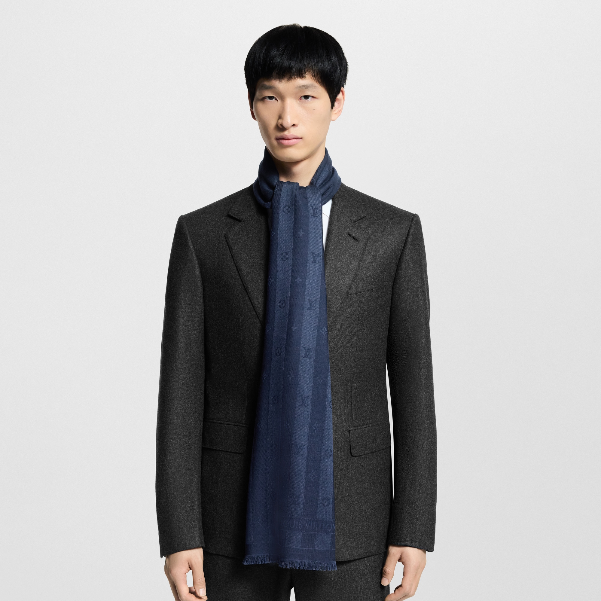 Monogram Stripy Stola S00 Herren Accessoires Schals | LOUIS VUITTON (Zoom)