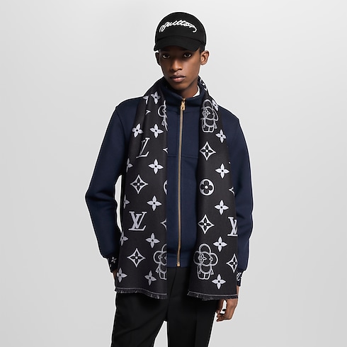 Monogram Vivienne Schal S00 Herren Accessoires Schals | LOUIS VUITTON (Zoom)