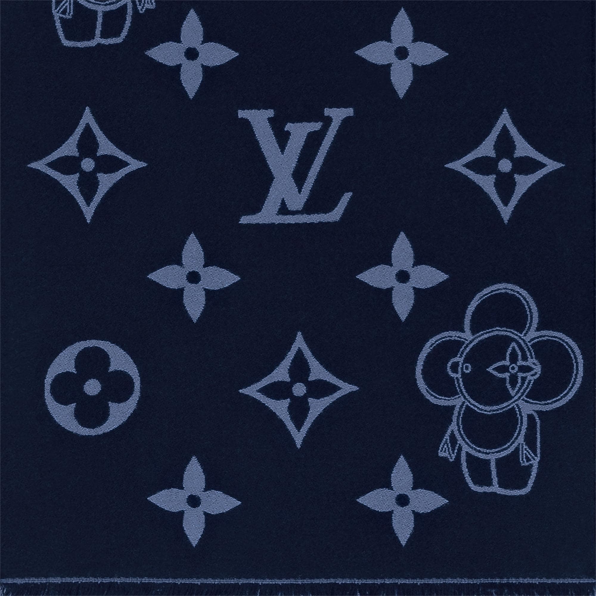 Monogram Vivienne Schal S00 - Accessoires M77129 | LOUIS VUITTON 
