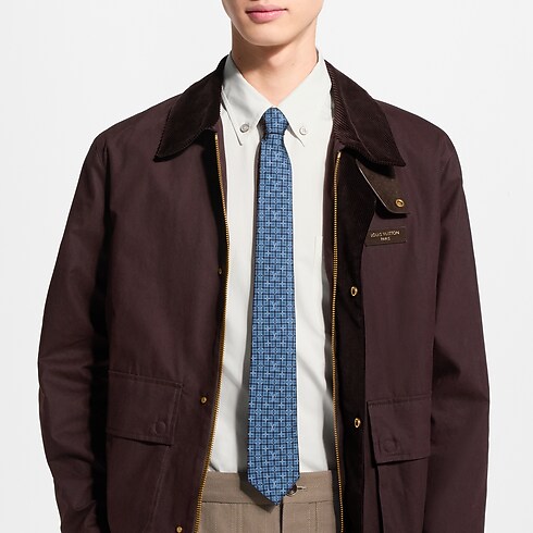 Monogram Windowpane Krawatte S00 Herren Accessoires Alle Accessoires | LOUIS VUITTON (Zoom)