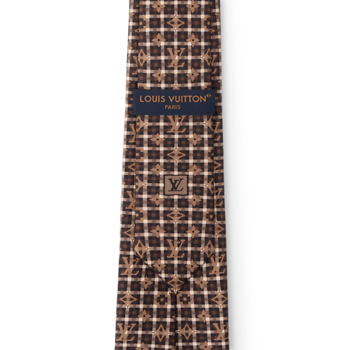 Monogram Windowpane Krawatte S00 Herren Accessoires Alle Accessoires | LOUIS VUITTON (Zoom)