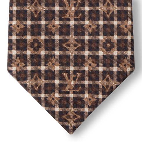 Monogram Windowpane Krawatte S00 Herren Accessoires Alle Accessoires | LOUIS VUITTON (Zoom)