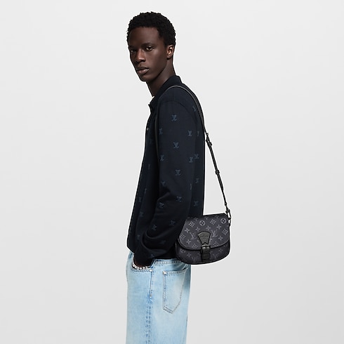 Montsouris Messenger Tasche PM Monogram Eclipse Taschen und Kleinlederwaren Herren Taschen Neuheiten | LOUIS VUITTON (Zoom)