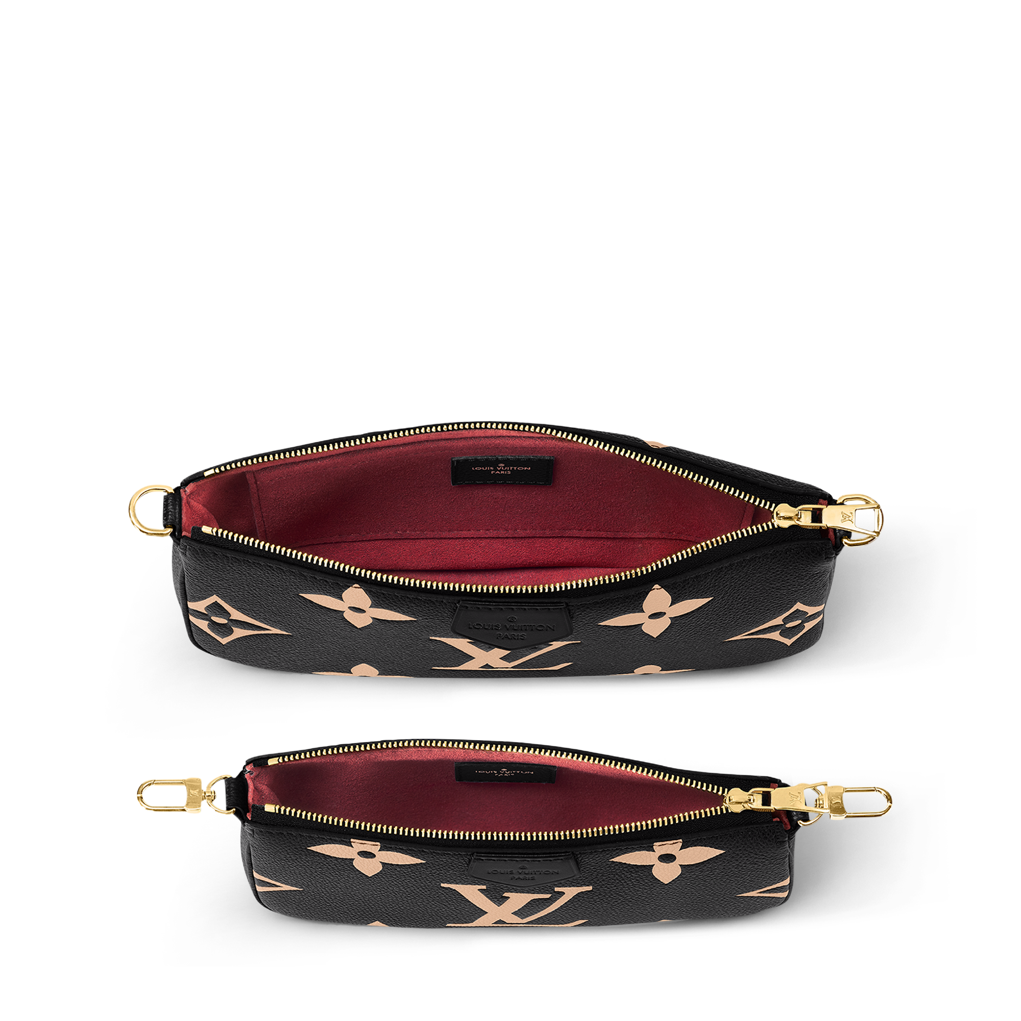 Multi Pochette Accessoires Monogram Empreinte Bicolor Leder  