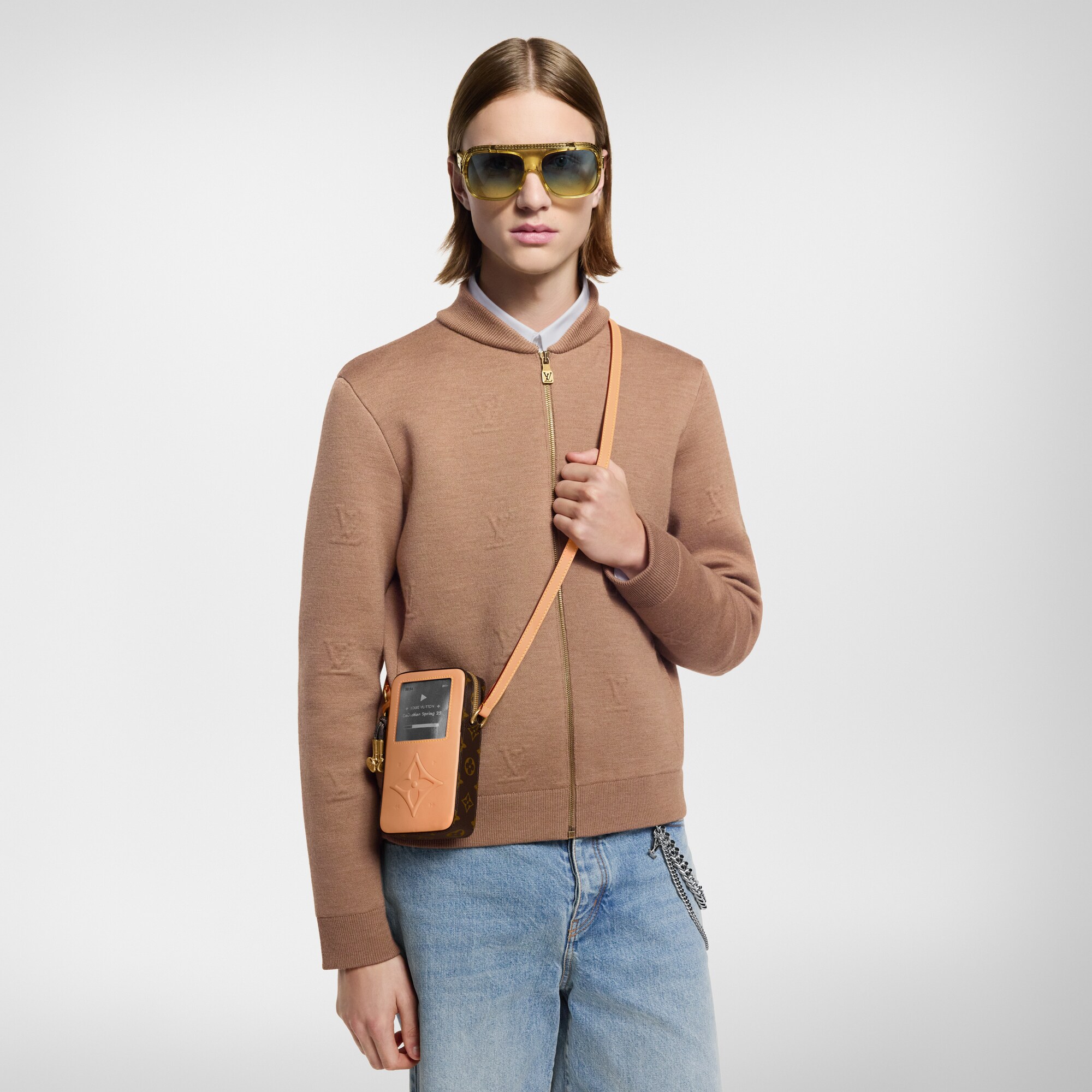 Music Player Wearable Geldbörse Monogram Other Herren Geldbörsen und Kleinlederwaren Mini Bags | LOUIS VUITTON (Zoom)