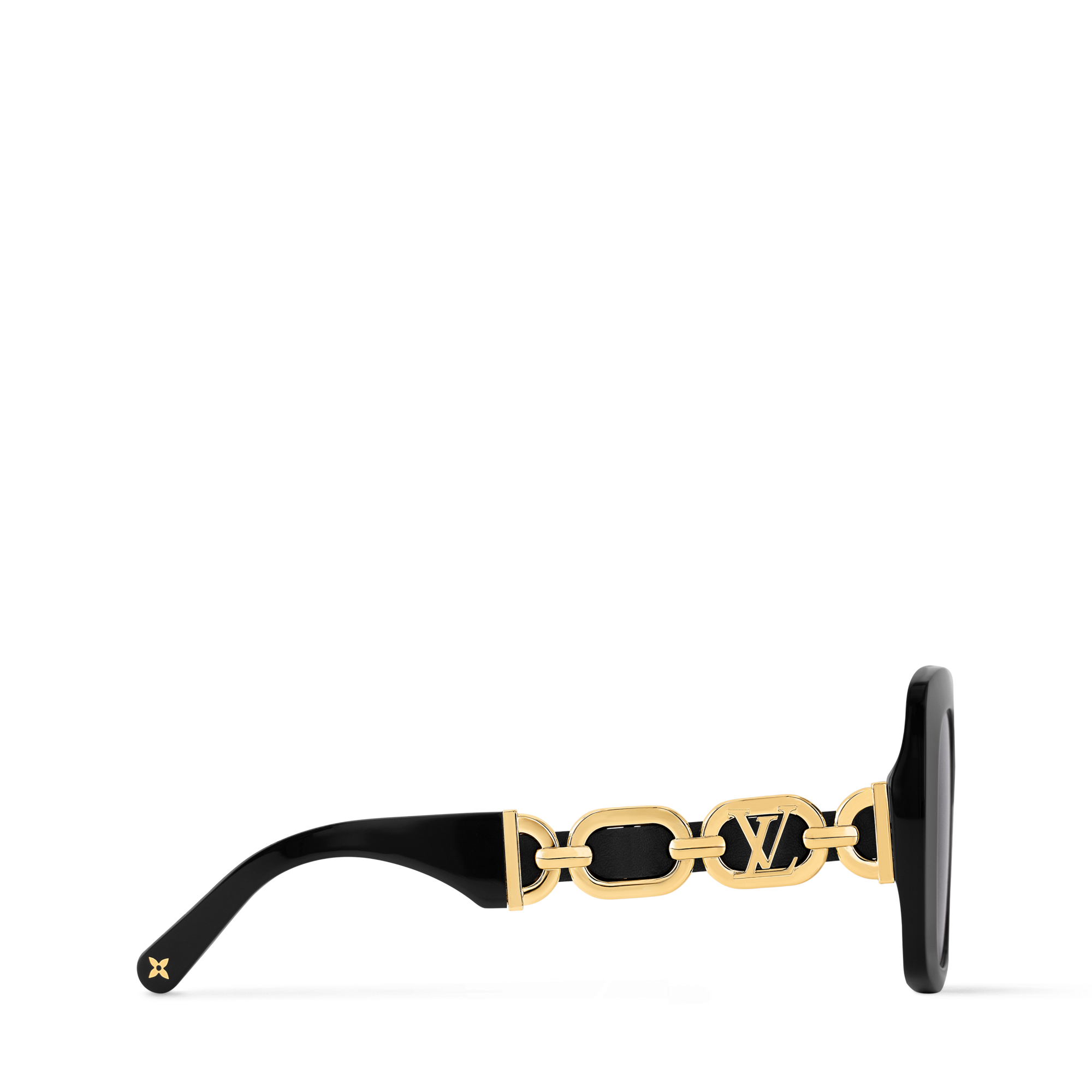 My LV Chain Braided Maxi Square Sonnenbrille S00 Damen Accessoires Sonnenbrillen | LOUIS VUITTON (Zoom)